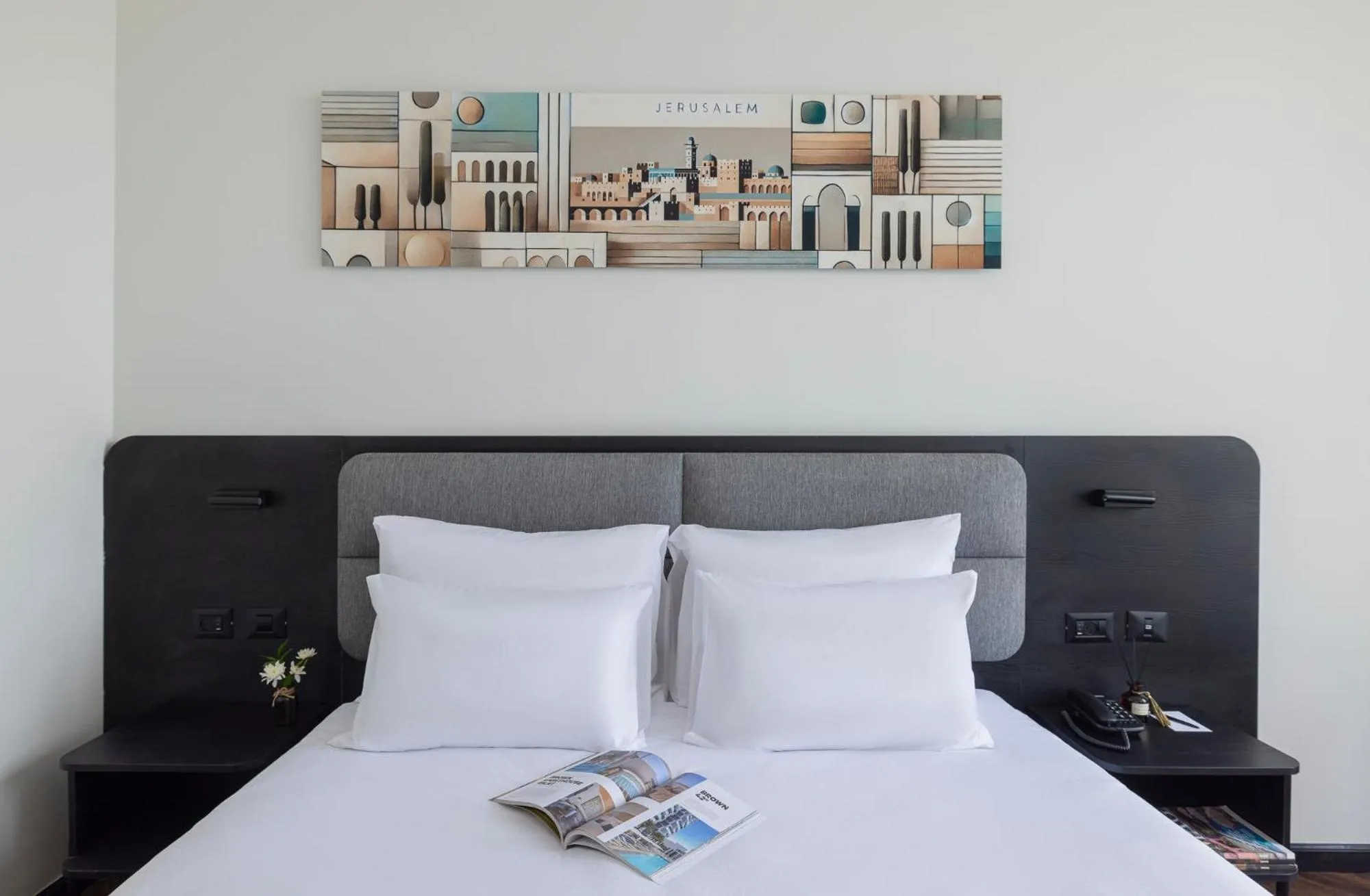 Bedroom, Bed in מלון בראון ירושלים - Brown Jerusalem Hotel