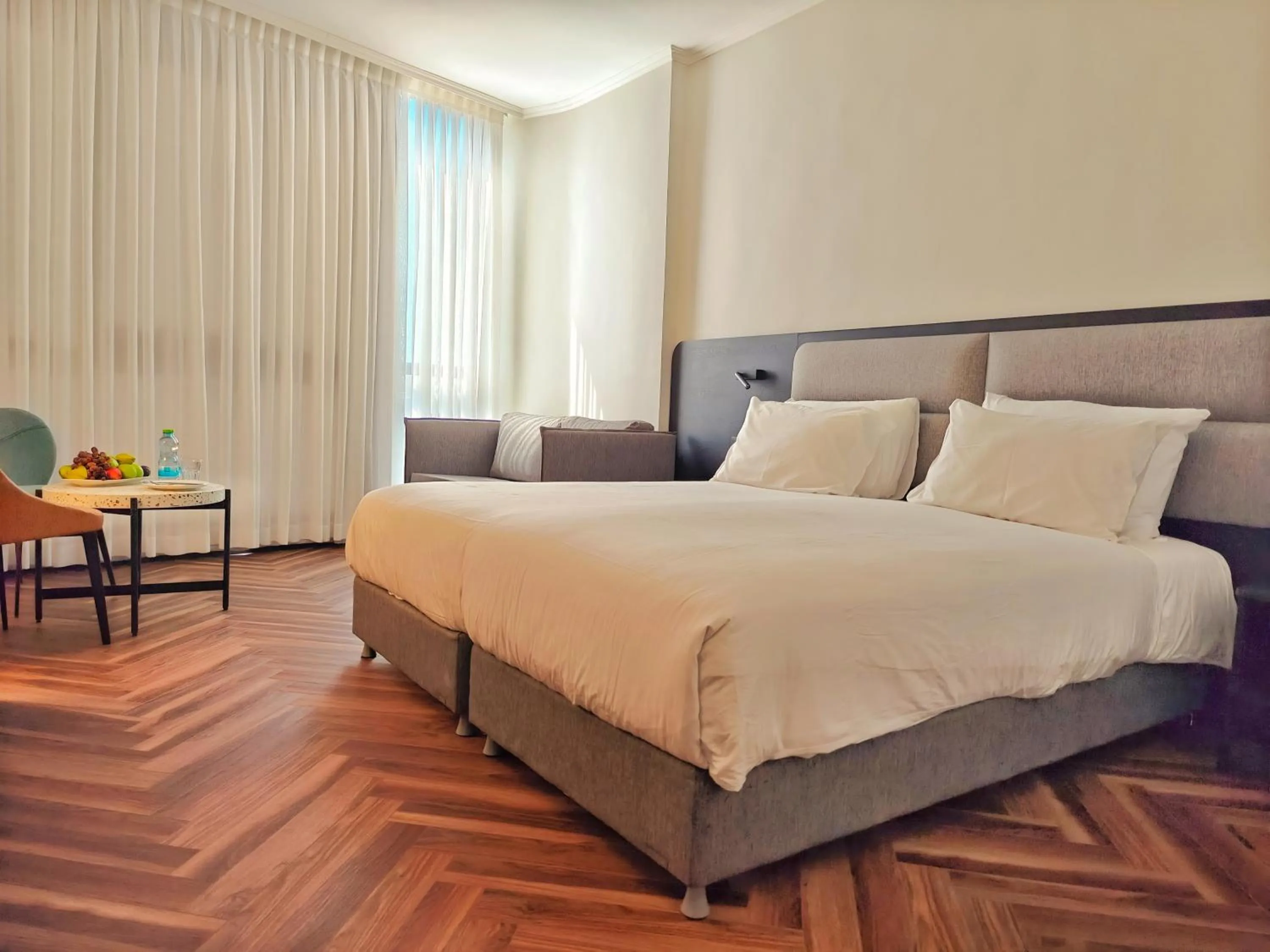 Bed in Shalom Jerusalem Hotel