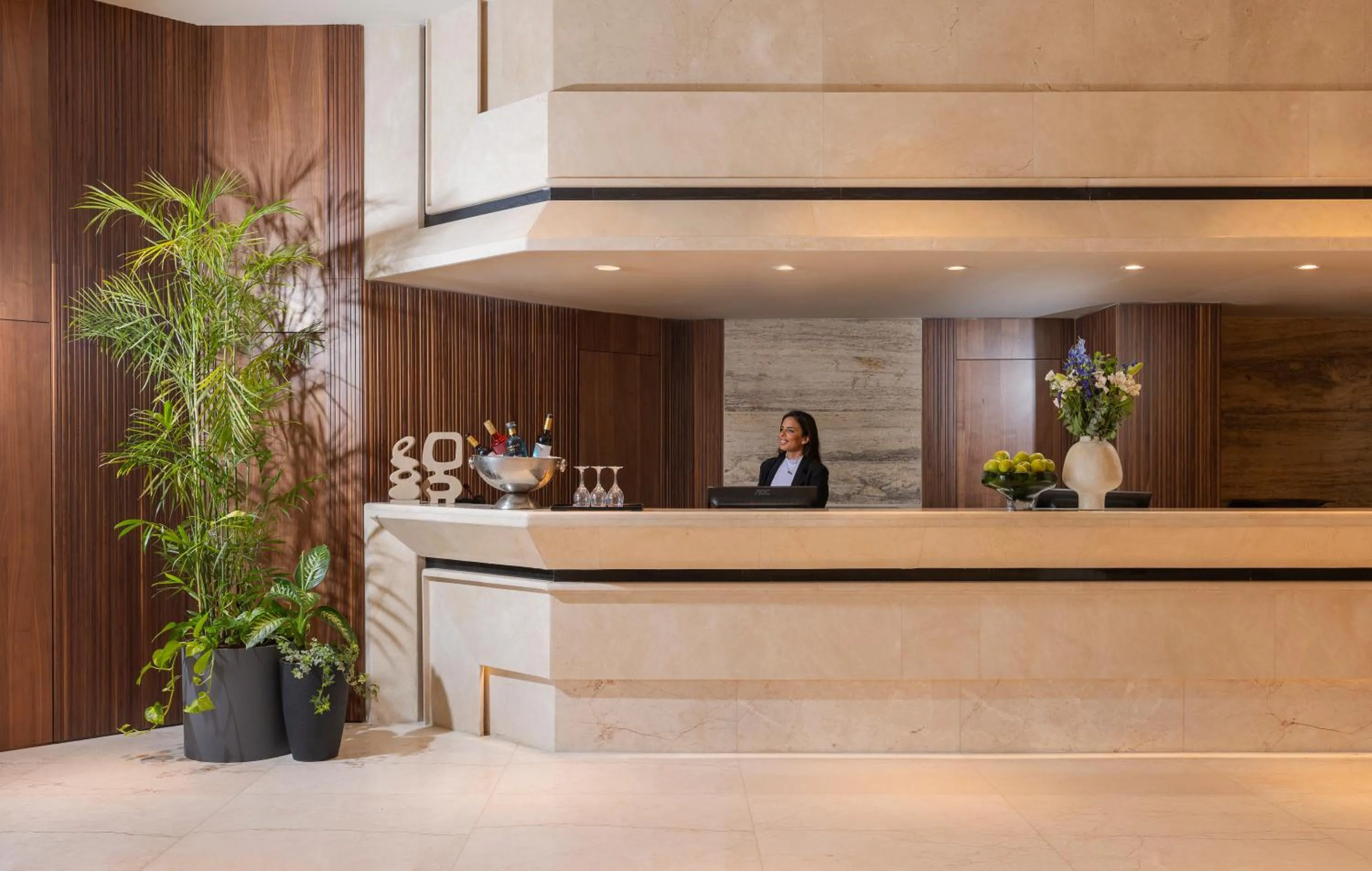 Lobby or reception in מלון בראון ירושלים - Brown Jerusalem Hotel