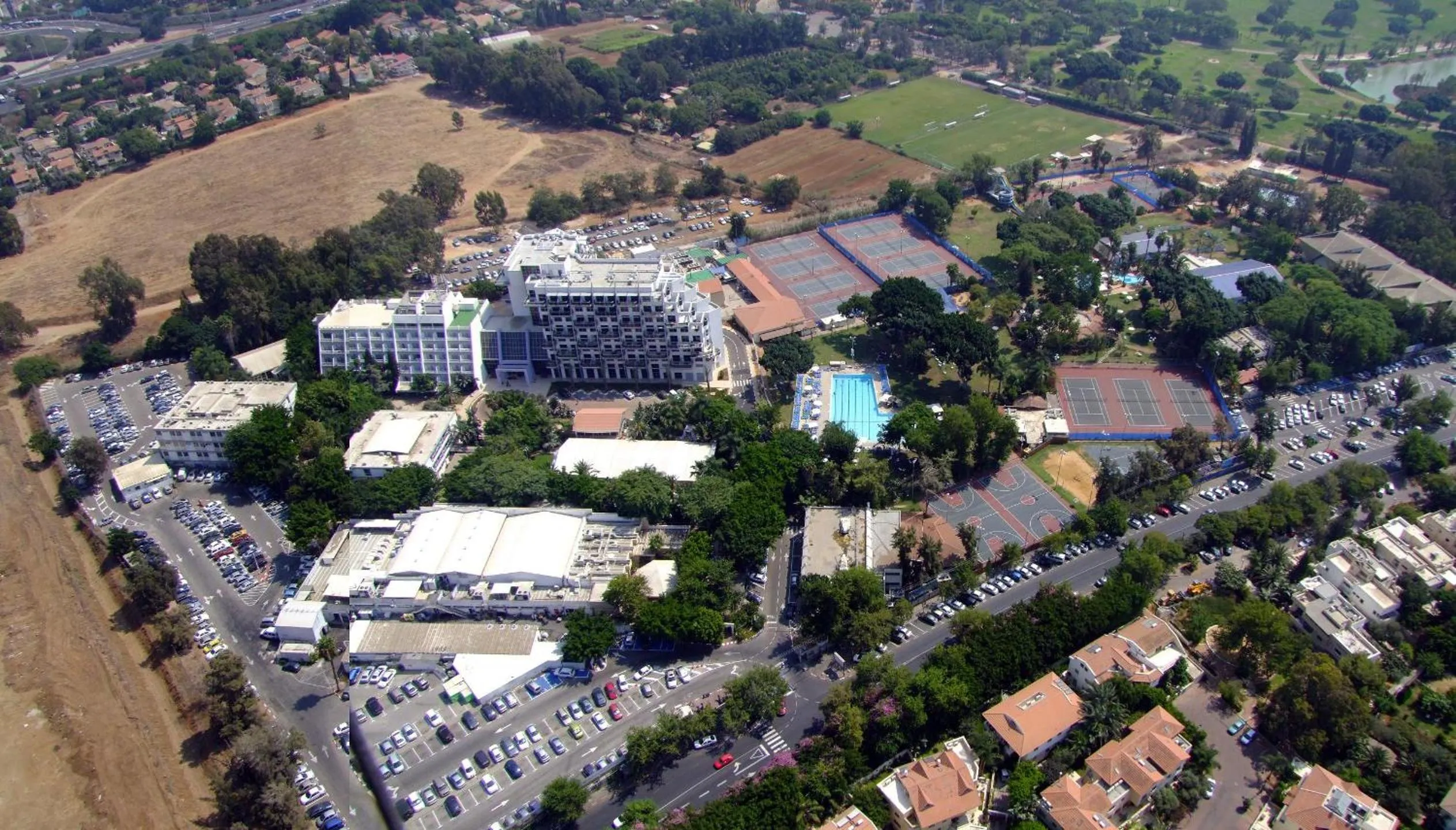 Bird's eye view in Kfar Maccabiah Business & Sport Hotel