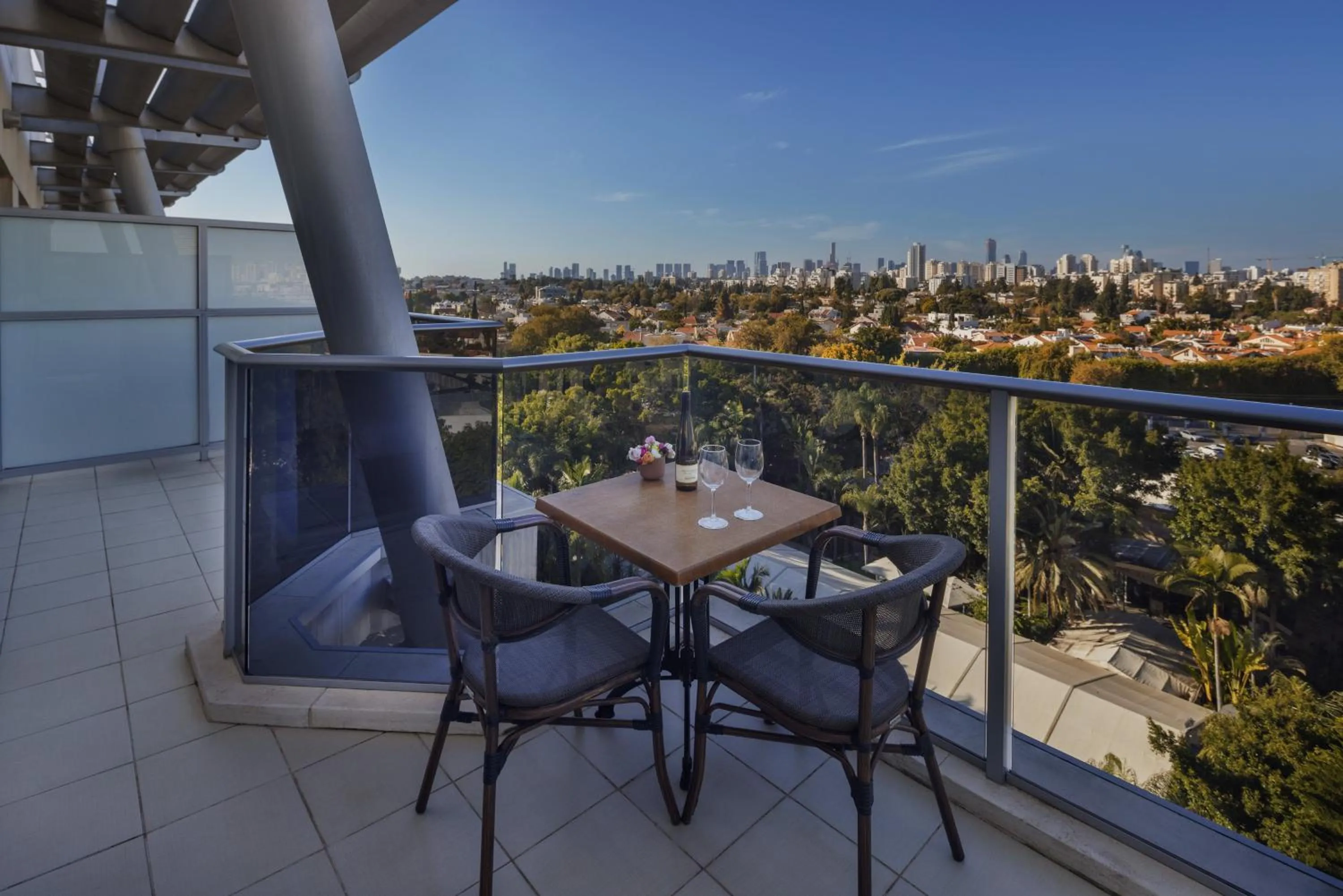 Patio in Kfar Maccabiah Business & Sport Hotel