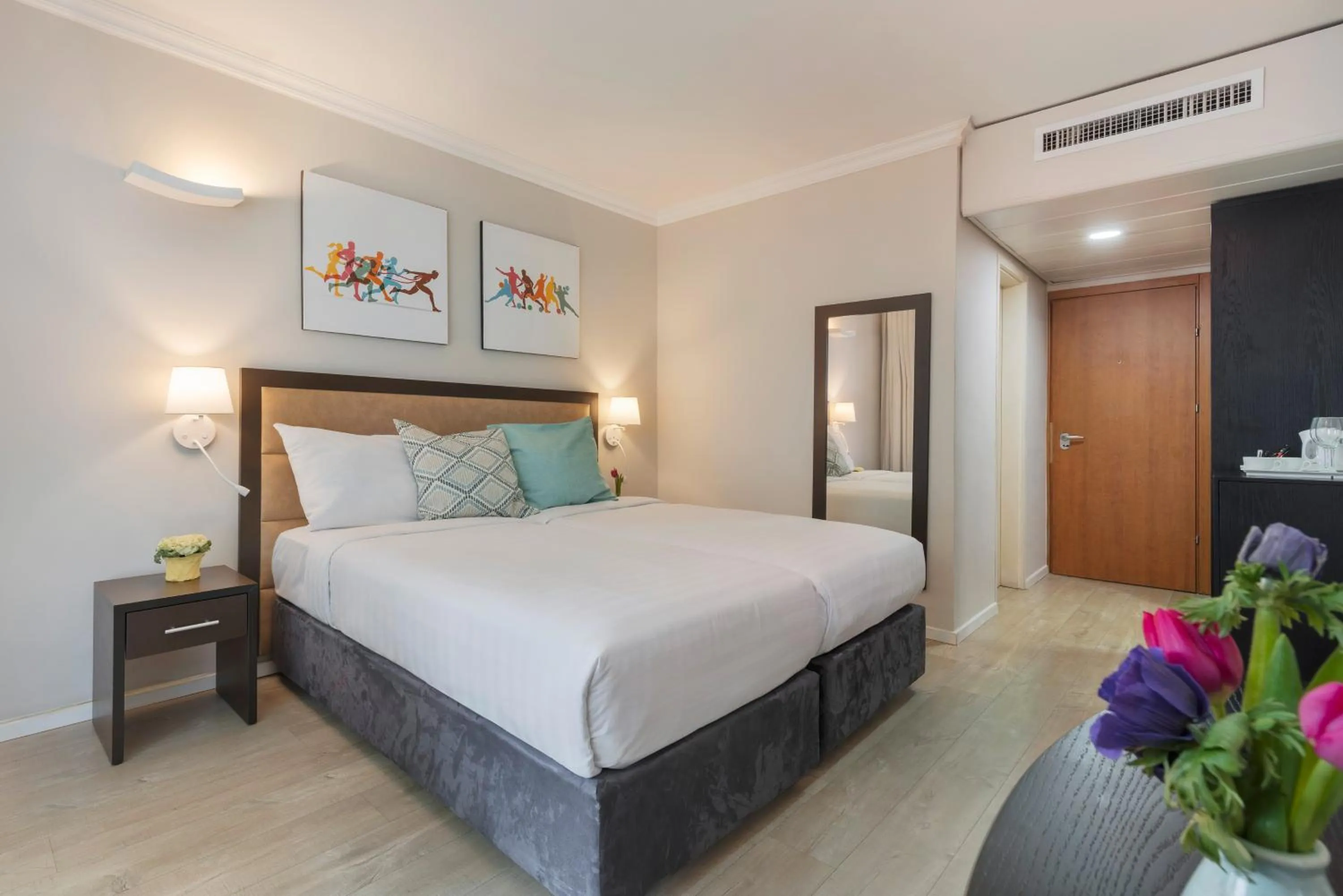 Bed in Kfar Maccabiah Business & Sport Hotel