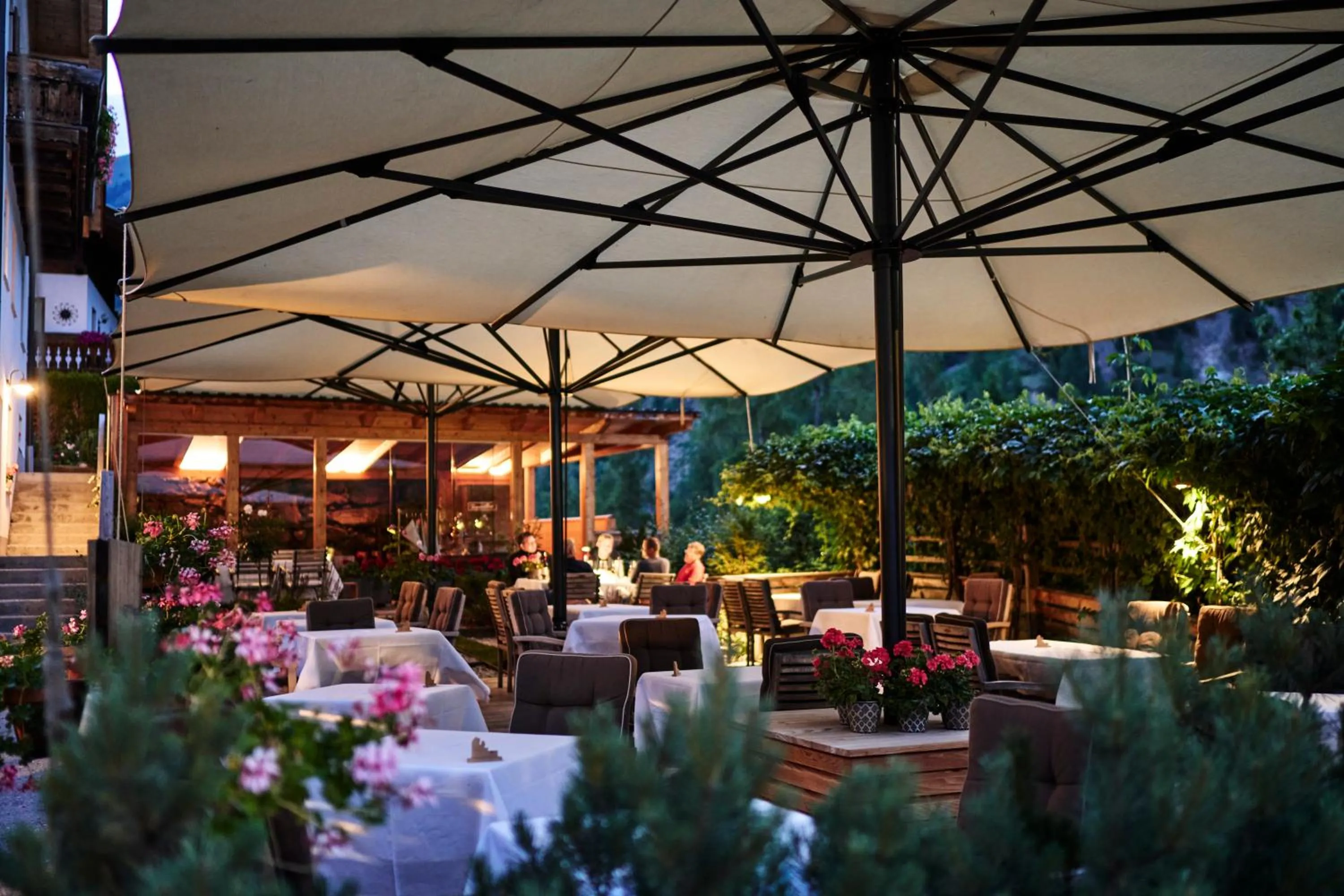 Garden in Goldene Rose Karthaus a member of Small Luxury Hotels of the World