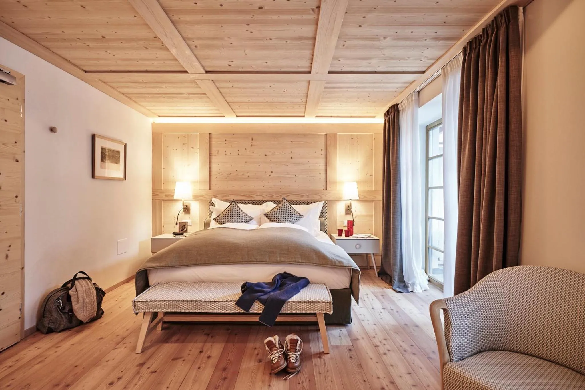 Photo of the whole room, Bed in Goldene Rose Karthaus a member of Small Luxury Hotels of the World