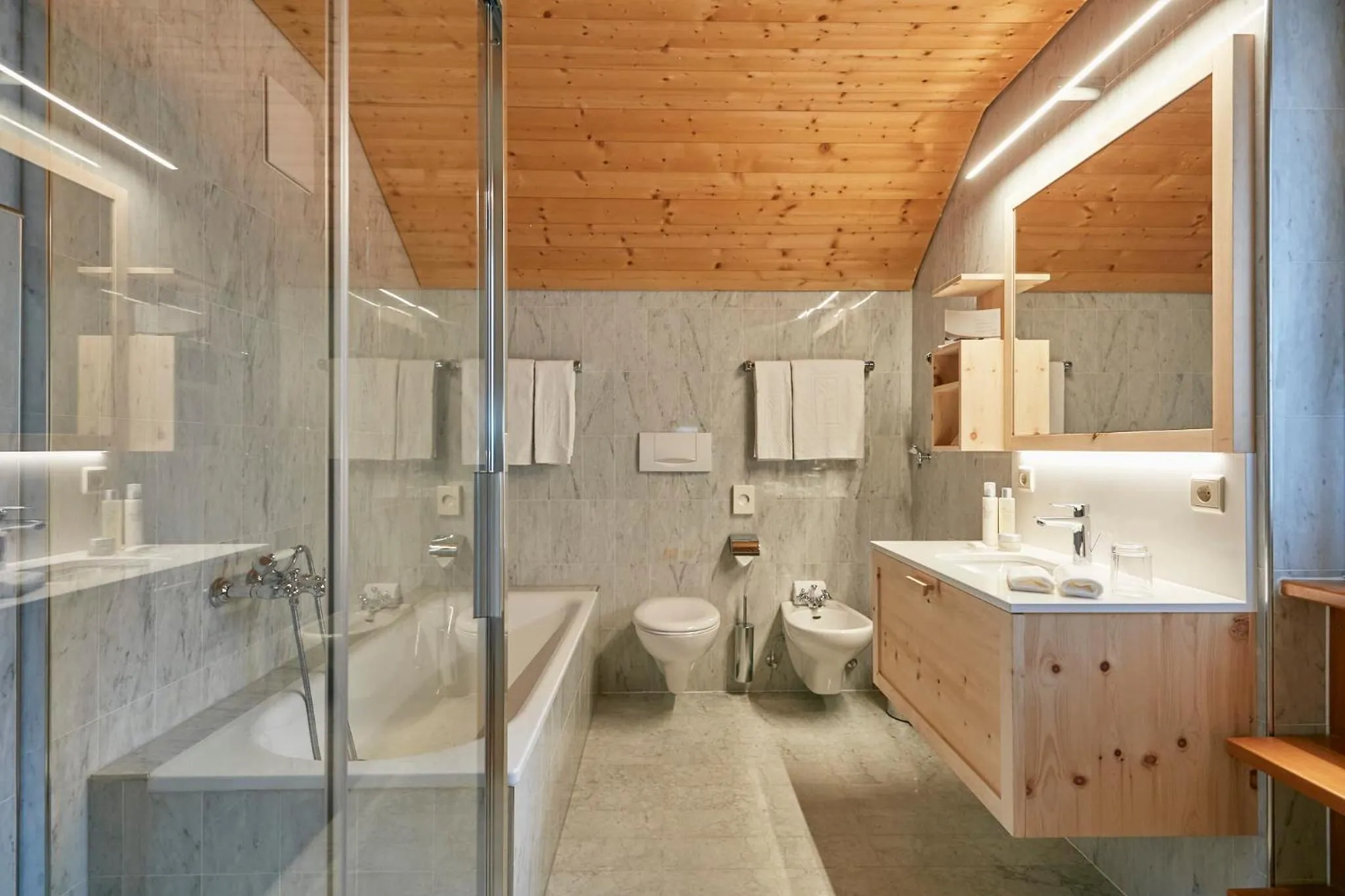 Bathroom in Goldene Rose Karthaus a member of Small Luxury Hotels of the World