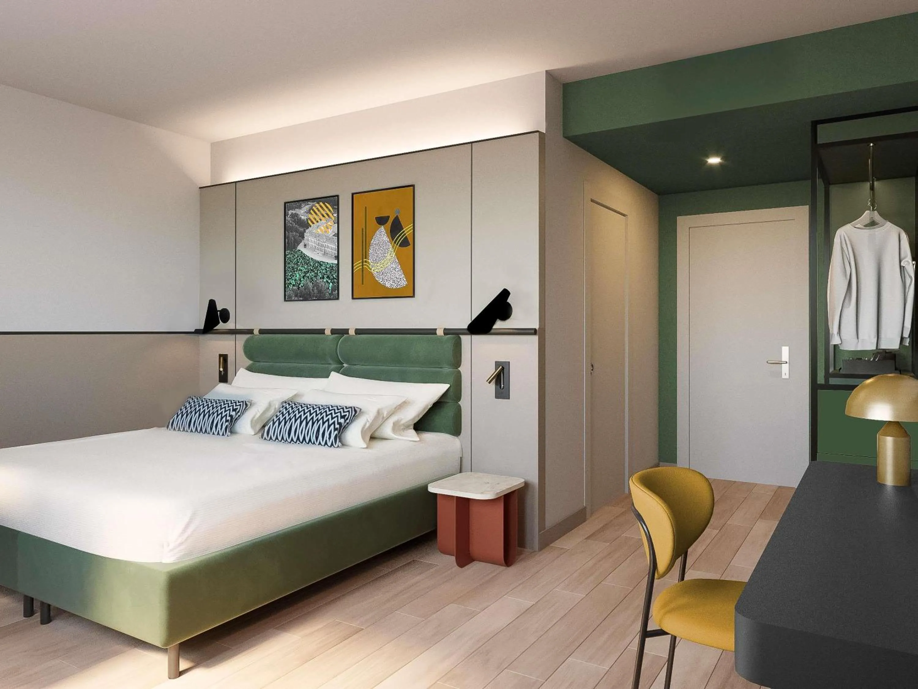 Bedroom, Bed in Mercure Milano Agrate Brianza
