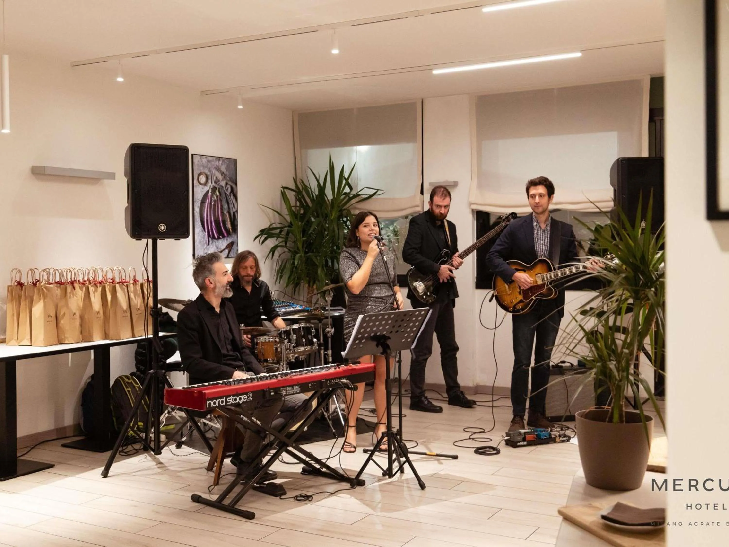 Lounge or bar in Mercure Milano Agrate Brianza