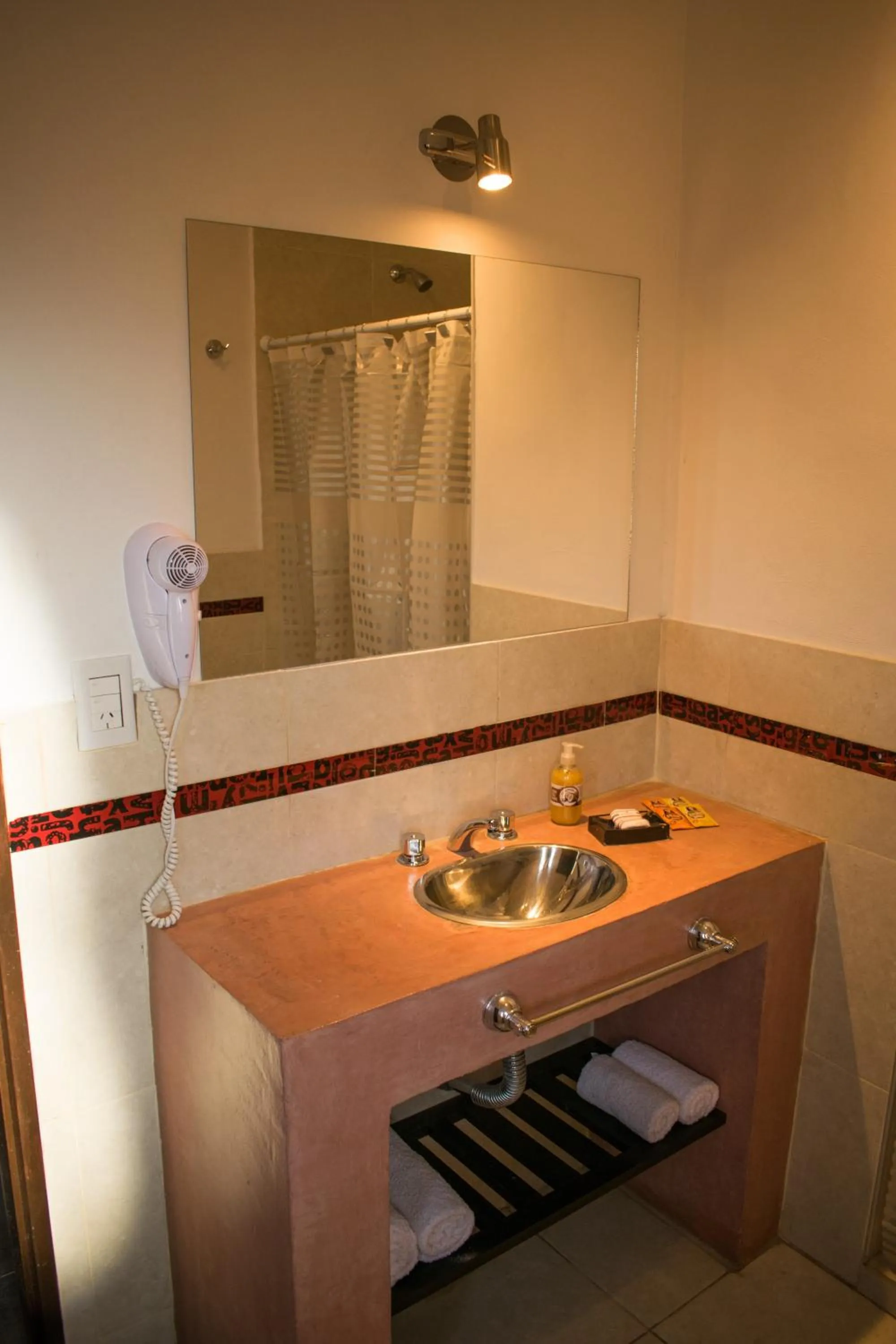 Bathroom in La Guadalupe Cabañas