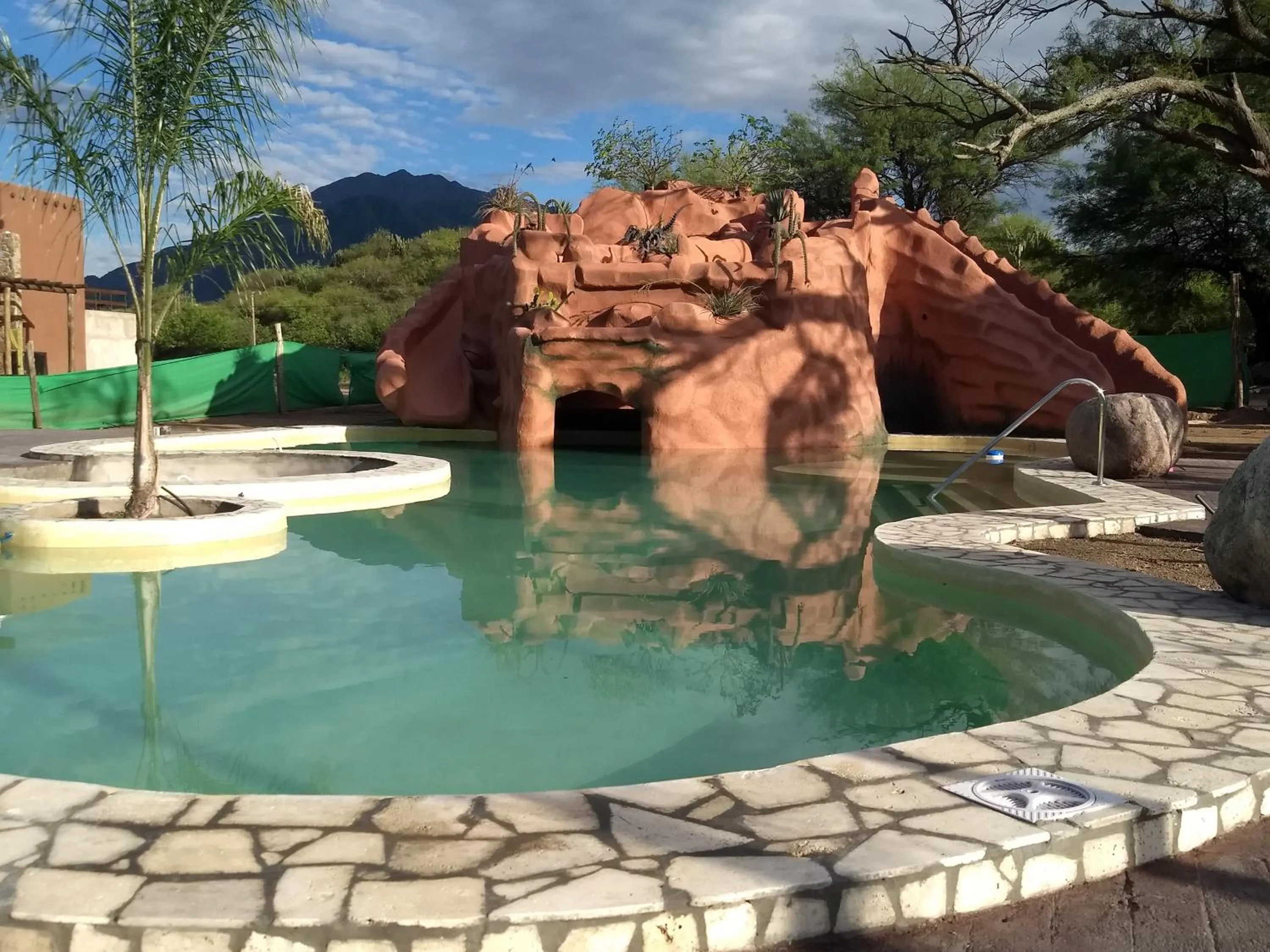 Swimming pool in La Guadalupe Cabañas
