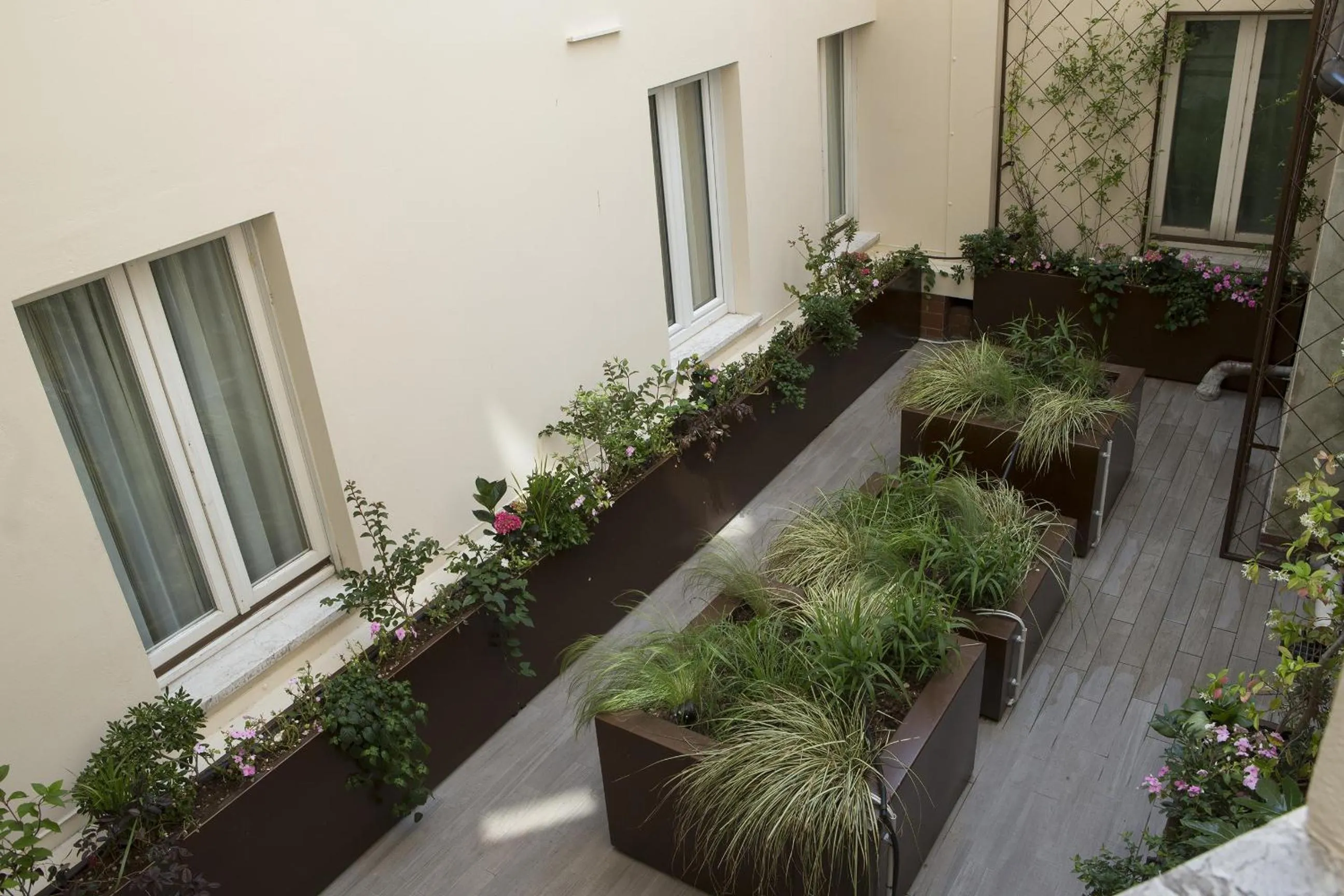 Decorative detail in Hotel Vittorio