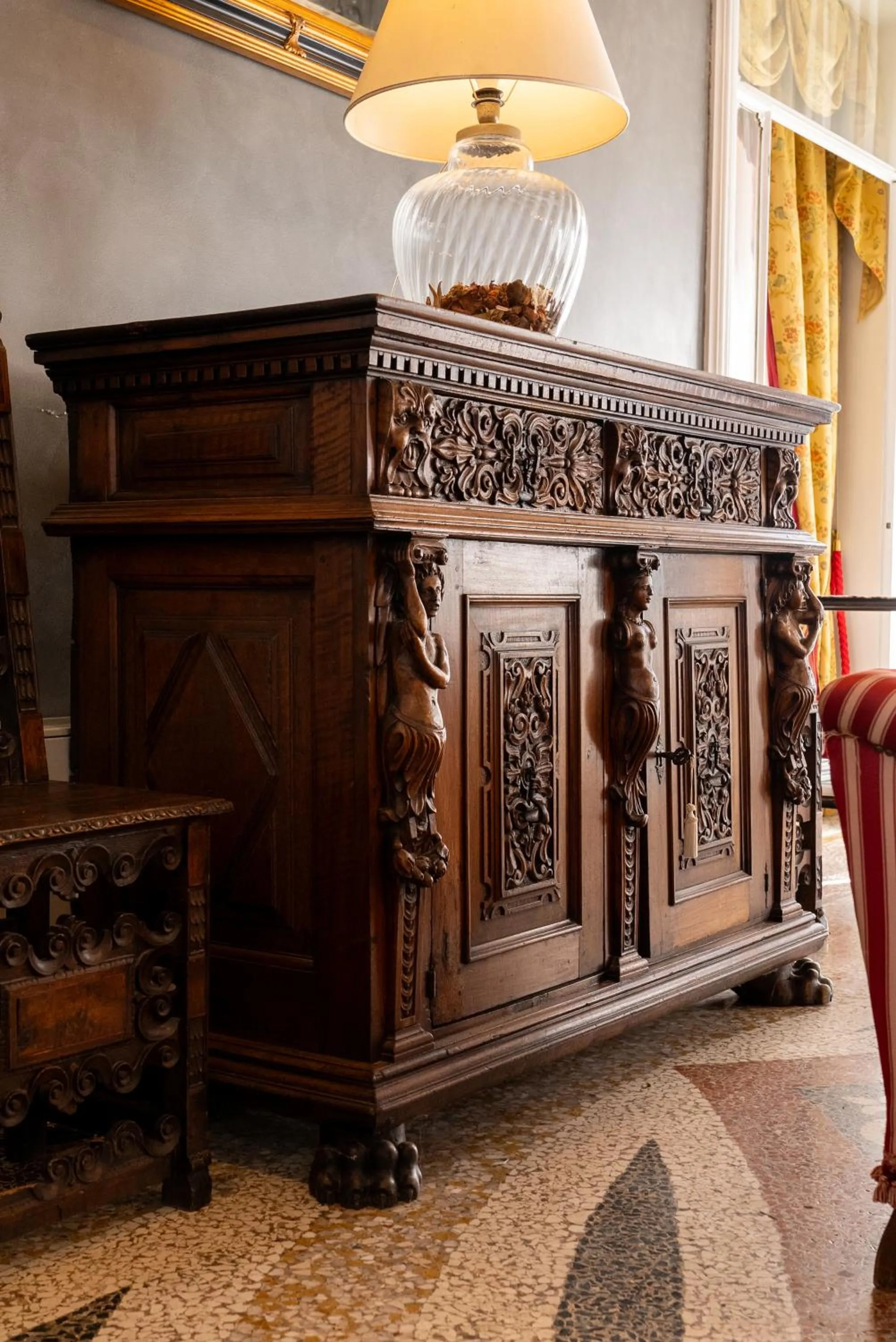 Living room in Hotel Villa Borghi