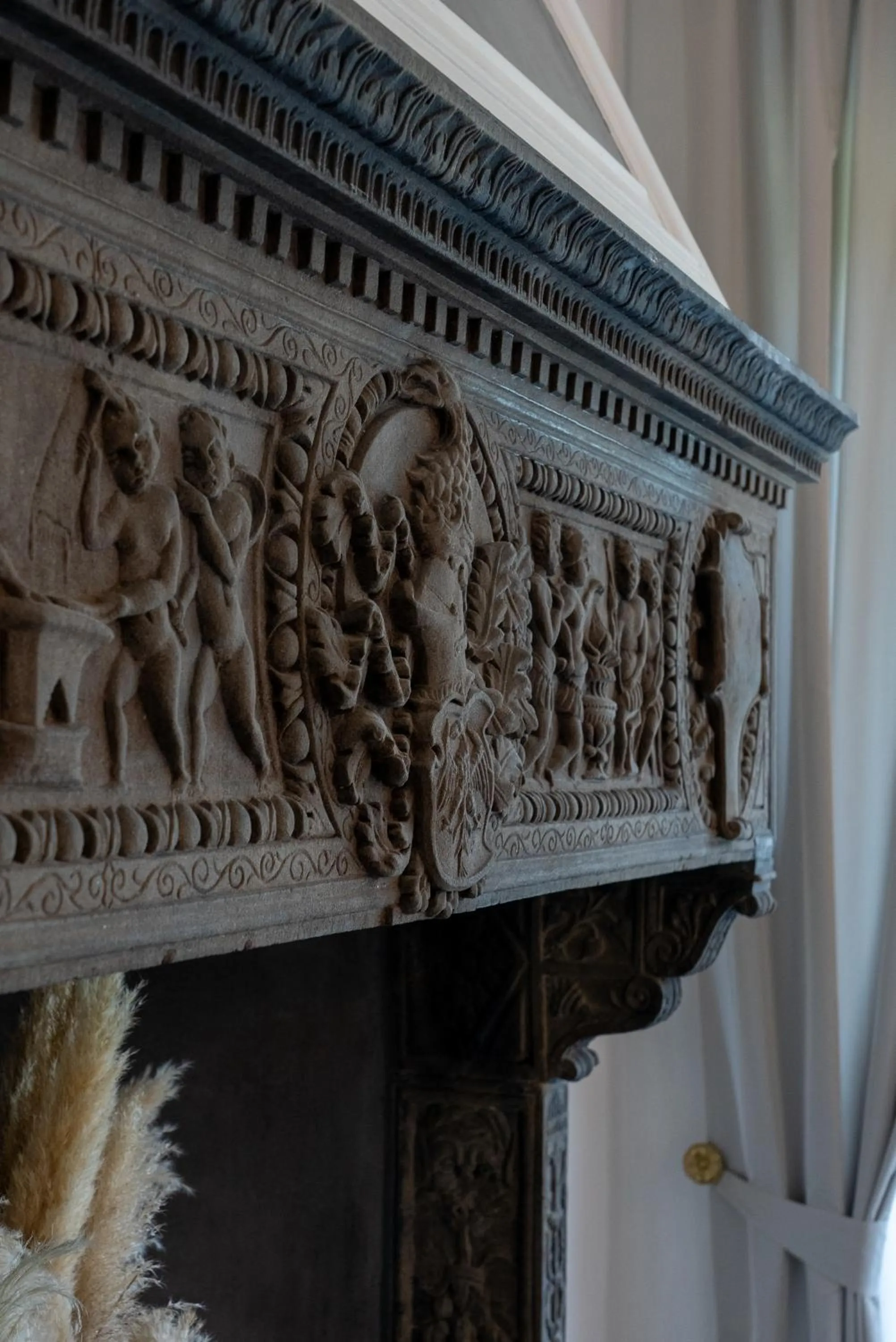 Decorative detail in Hotel Villa Borghi