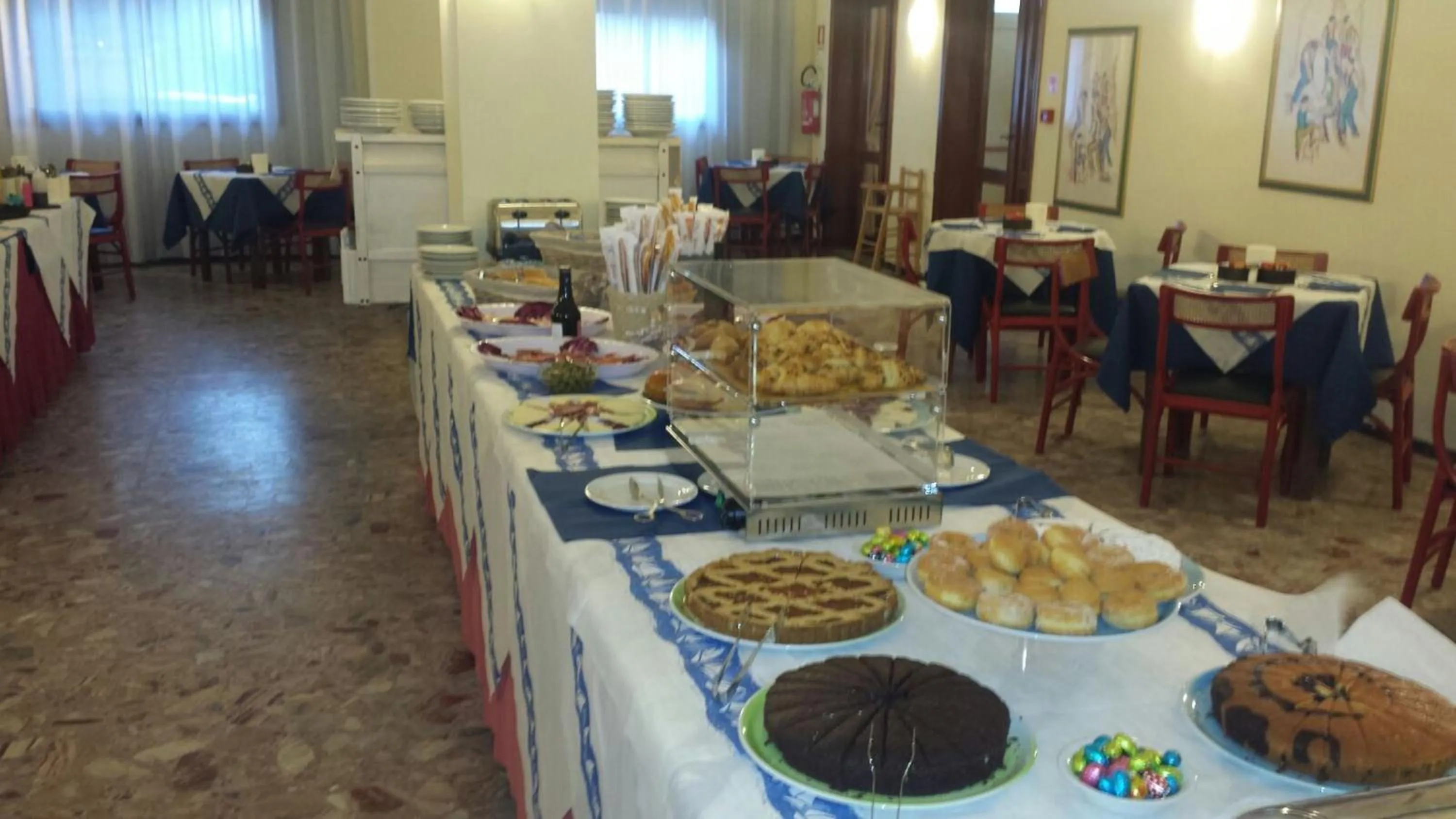 Buffet breakfast in Hotel Riviera