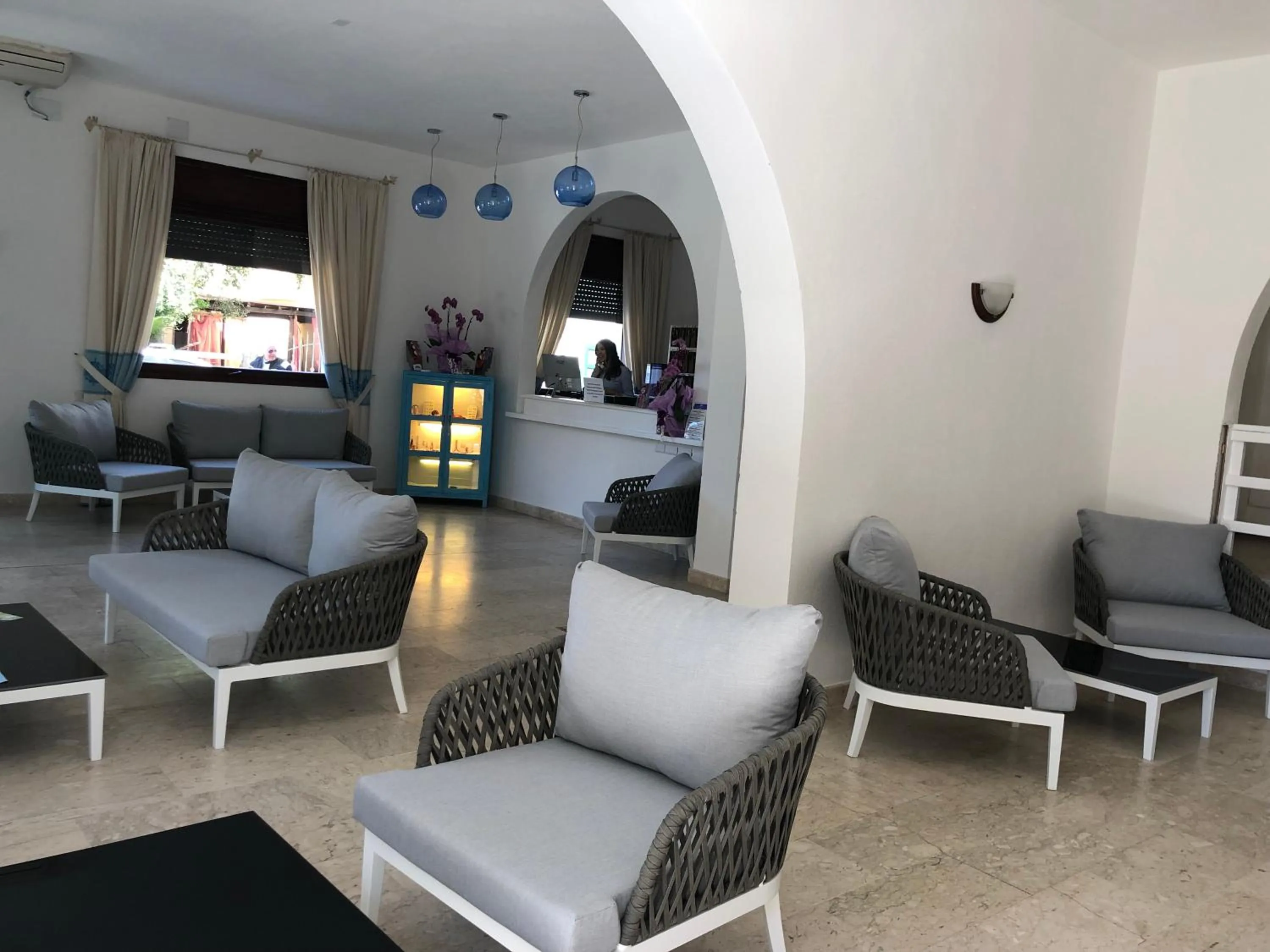 Lobby or reception in Hotel Riviera