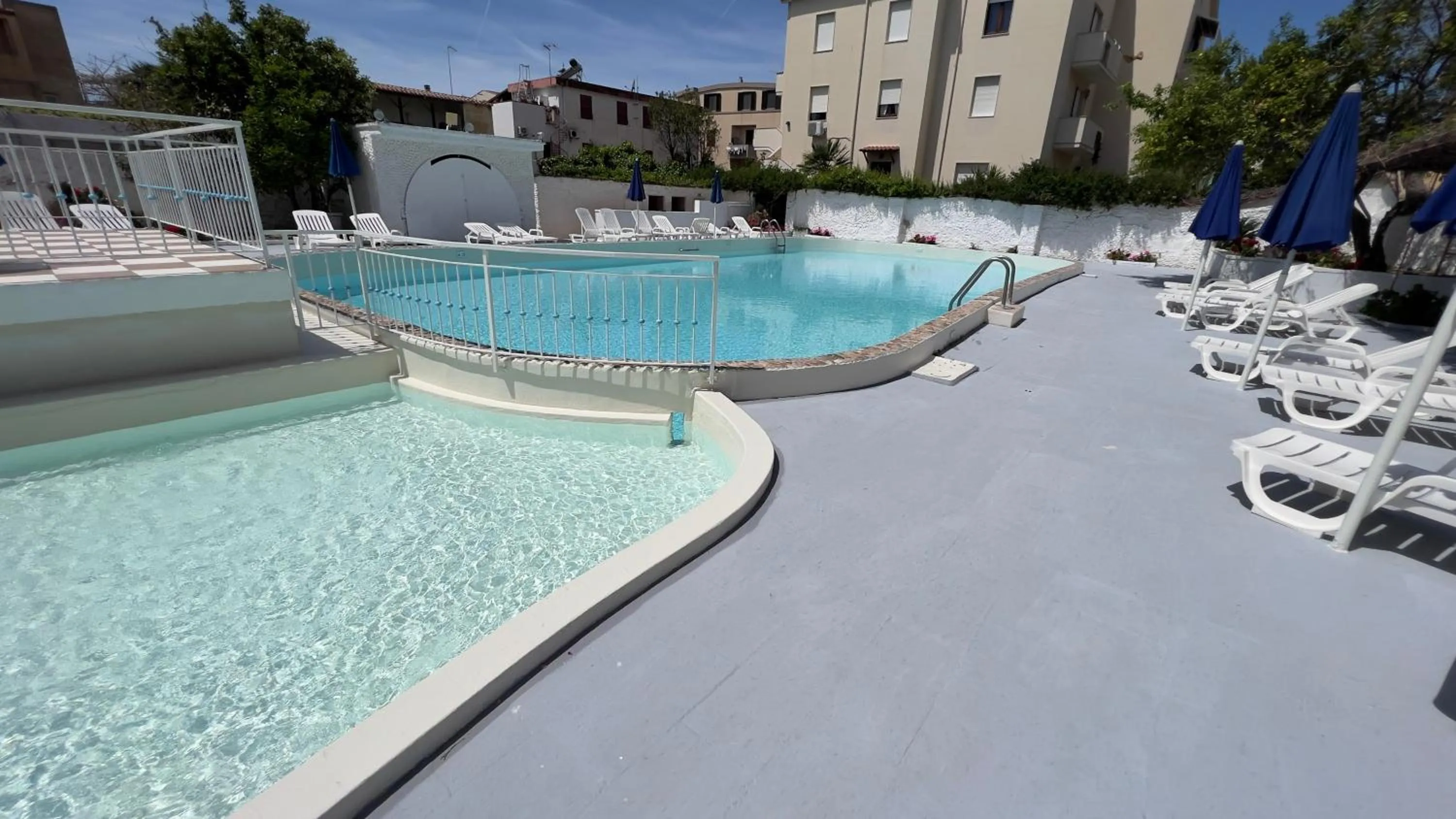 Swimming pool in Hotel Riviera