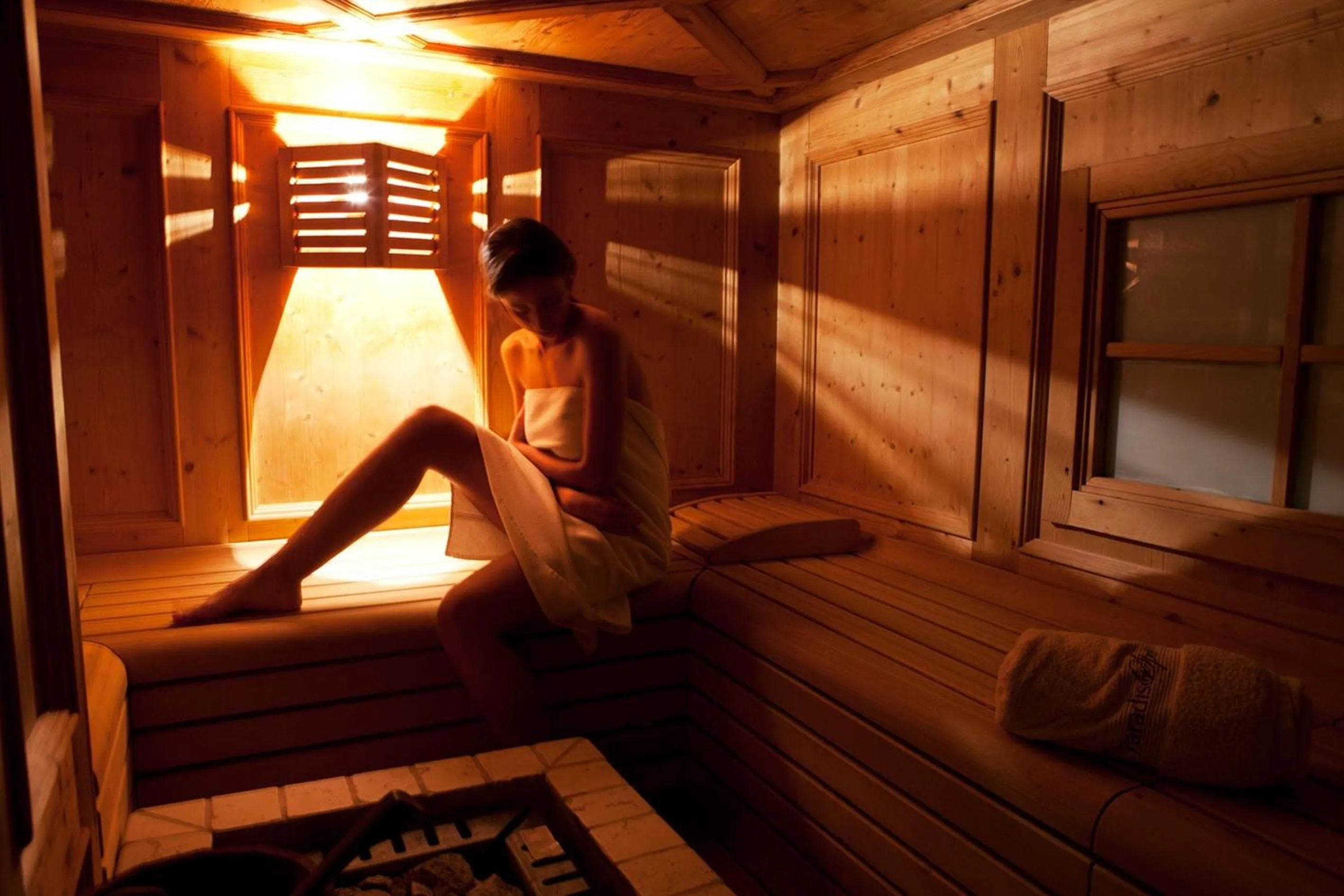 Sauna in Grand Hotel Paradiso