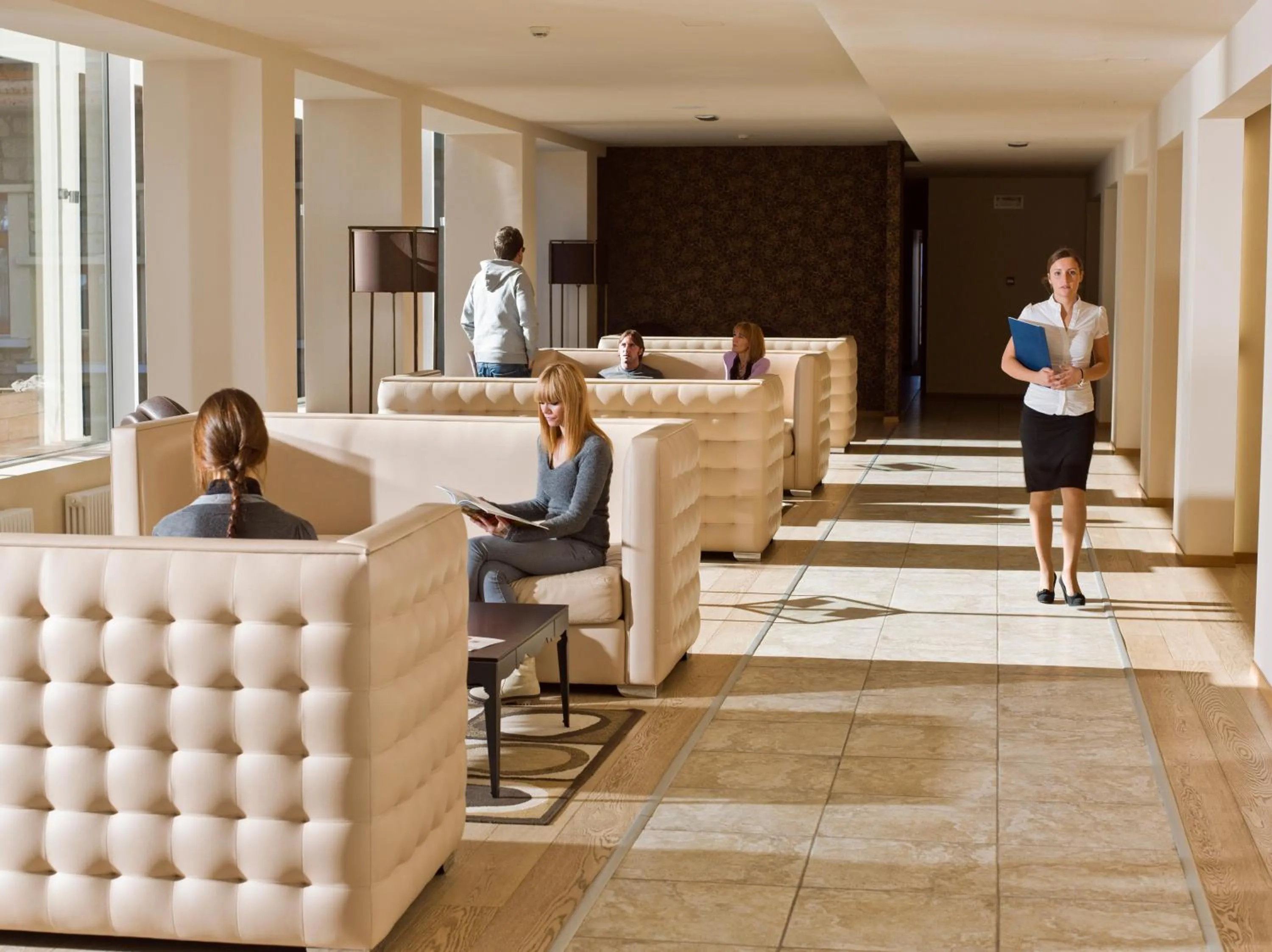 Lobby or reception in Grand Hotel Paradiso