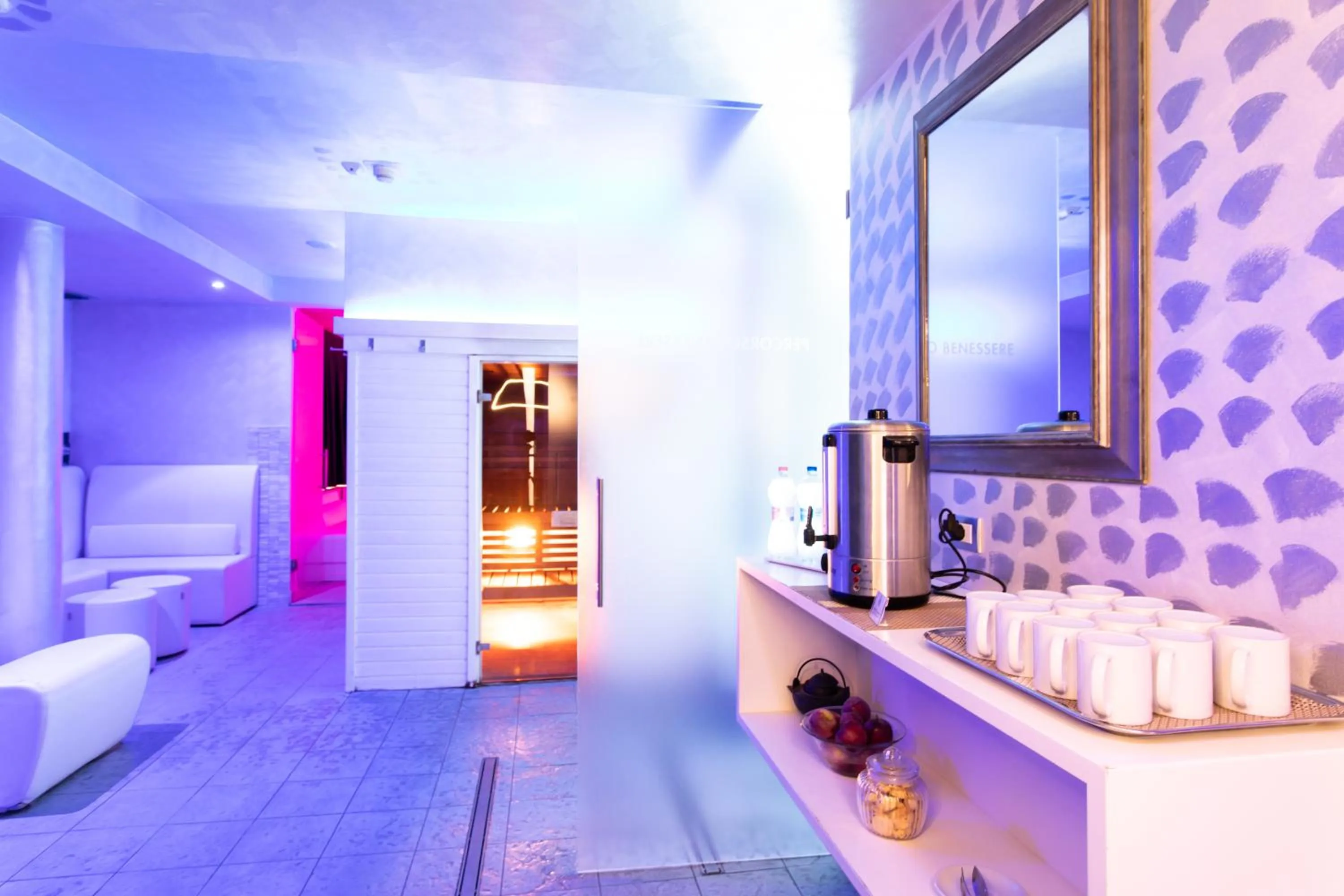 Sauna in Ferretti Beach Hotel