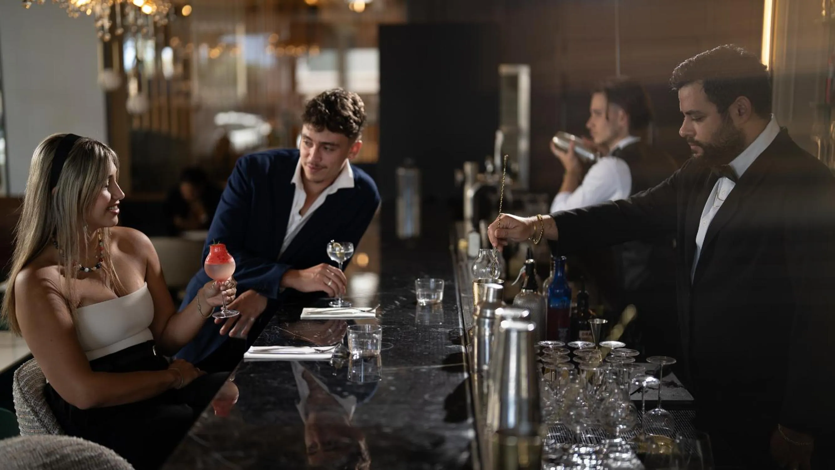 Lounge or bar in Jewel TLV Hotel