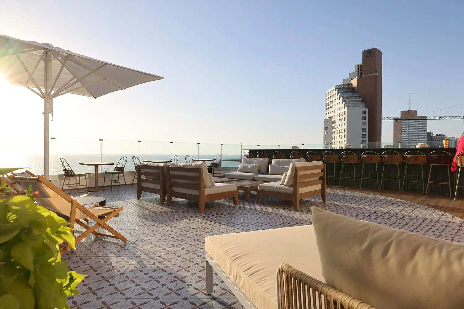 Balcony/Terrace in Jewel TLV Hotel