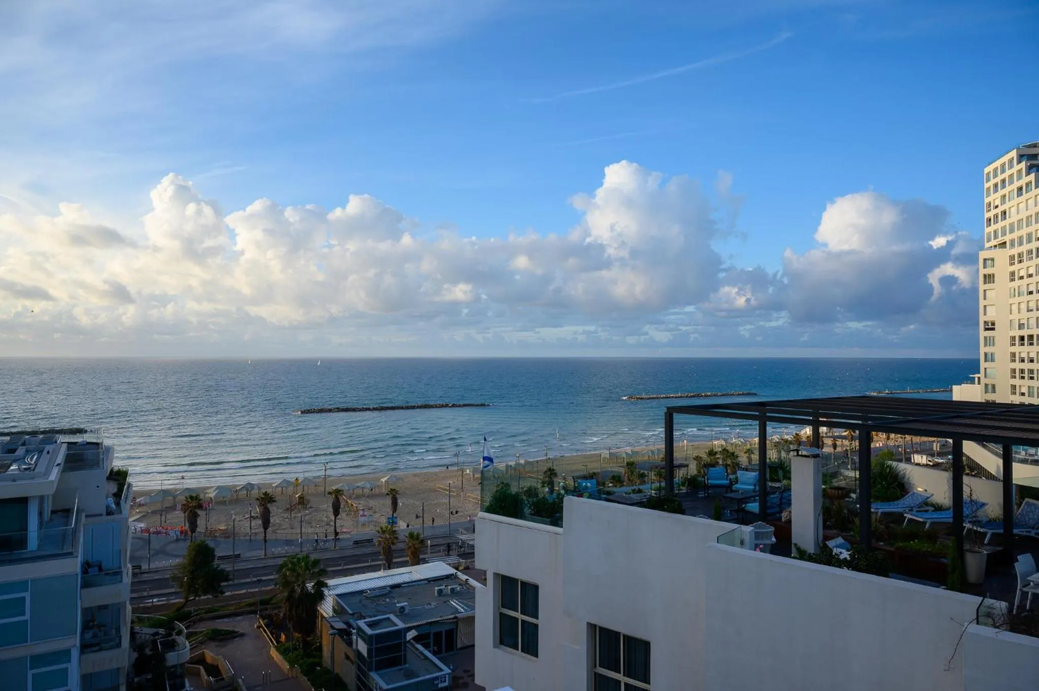 Sea view in Jewel TLV Hotel
