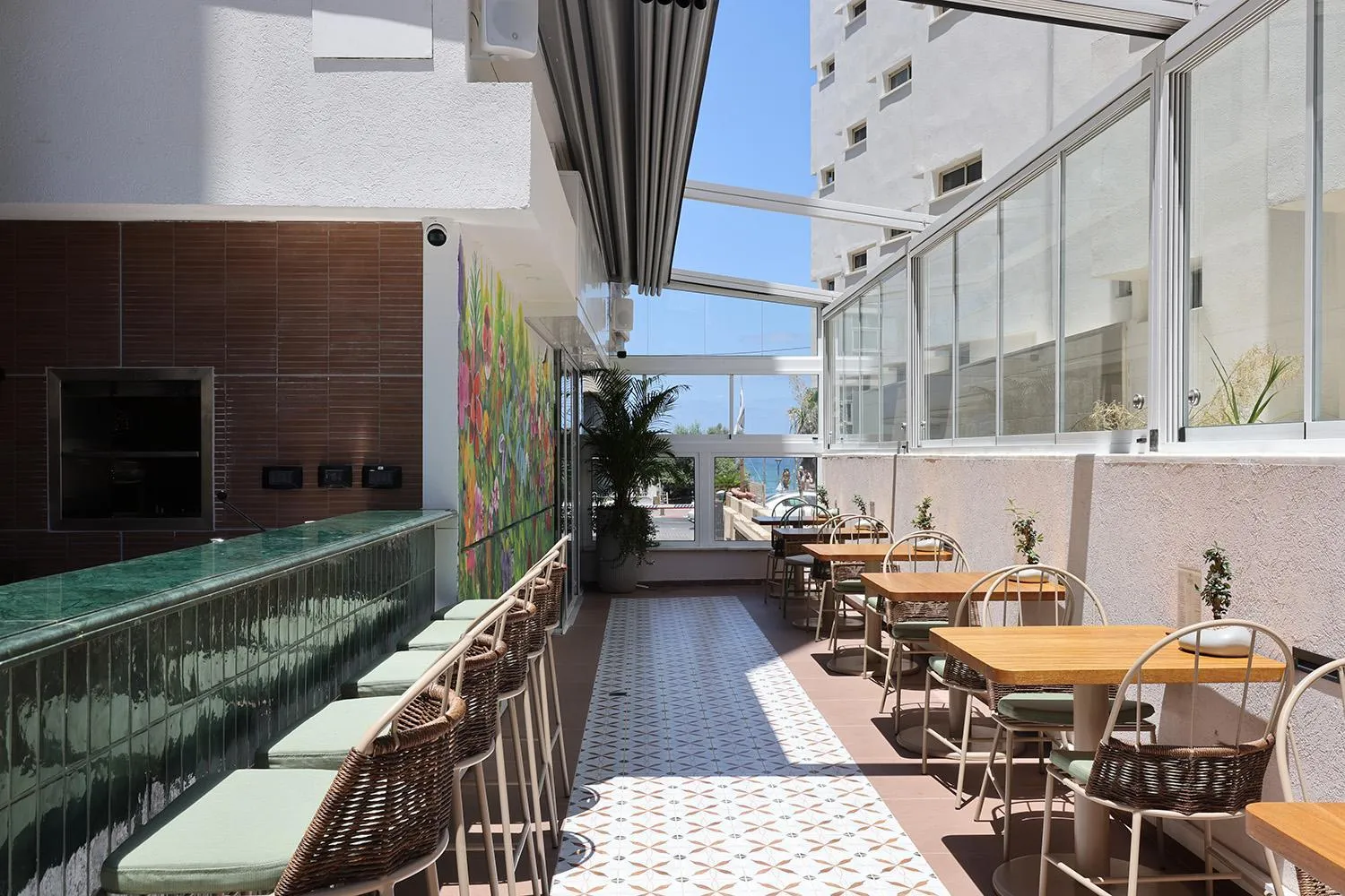 Balcony/Terrace in Jewel TLV Hotel