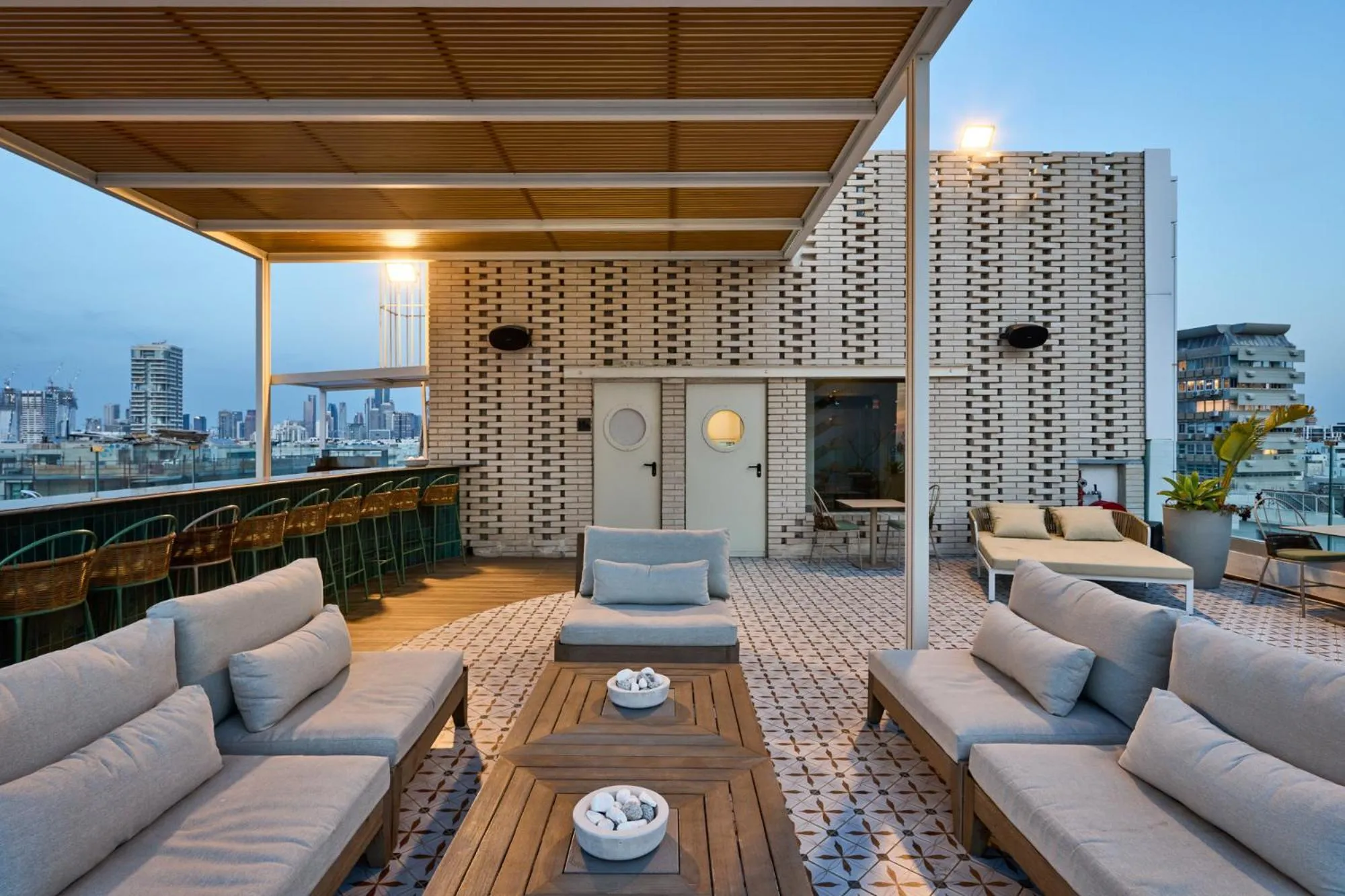 Property building in Jewel TLV Hotel