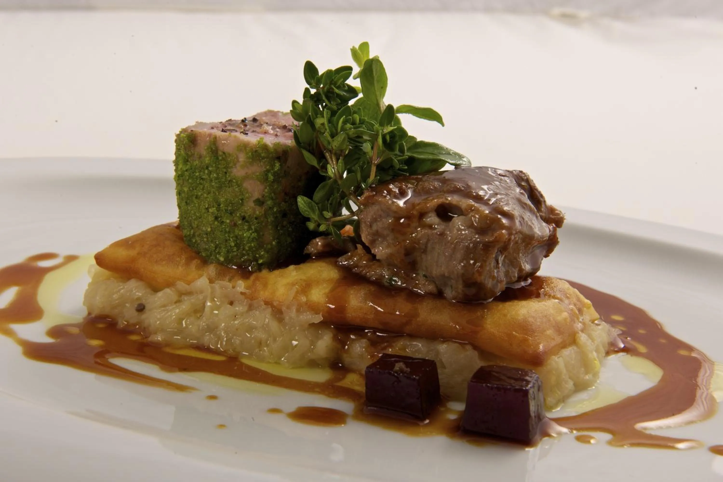 Food close-up in Sporthotel Panorama