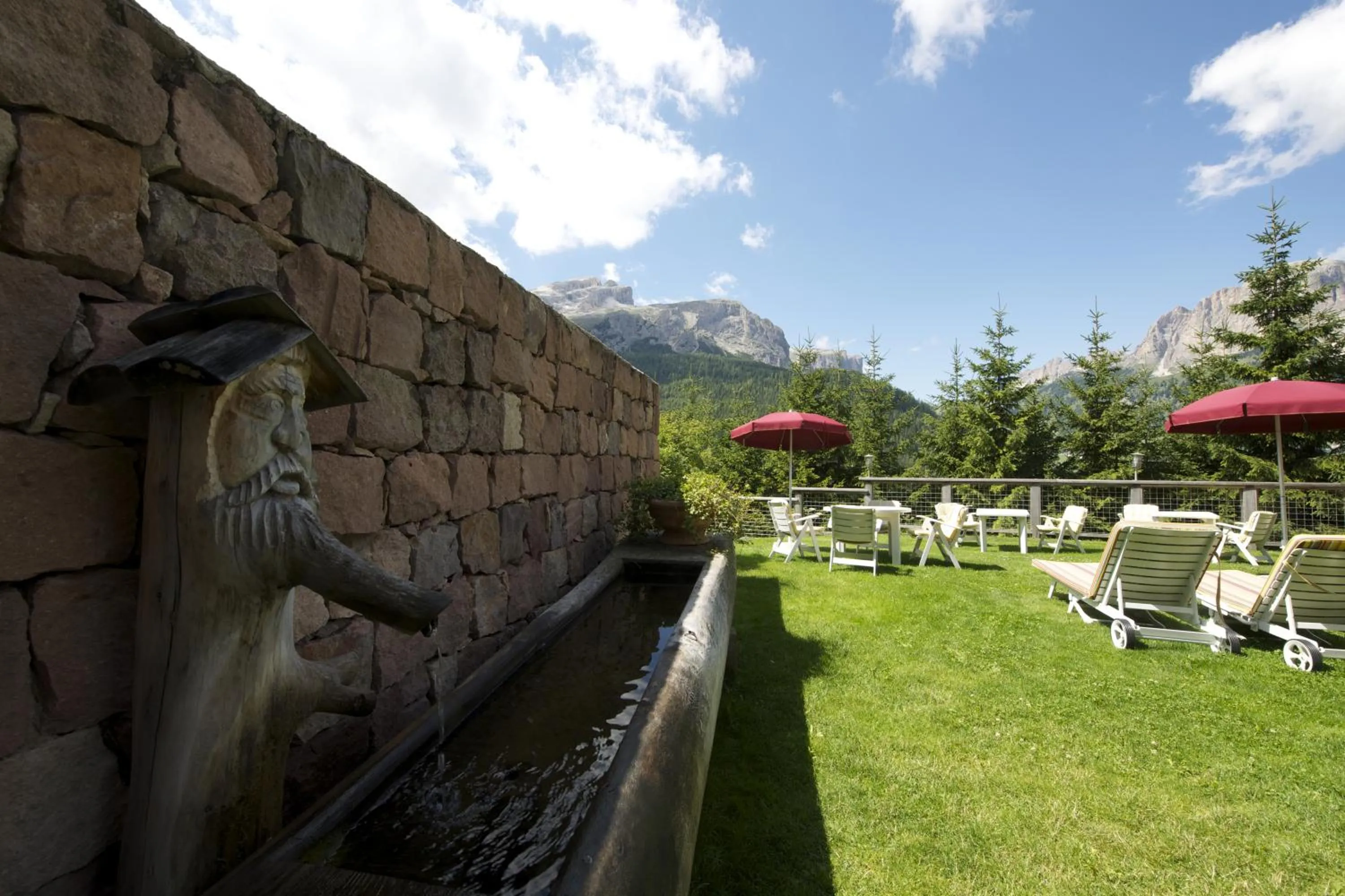 Natural landscape in Sporthotel Panorama