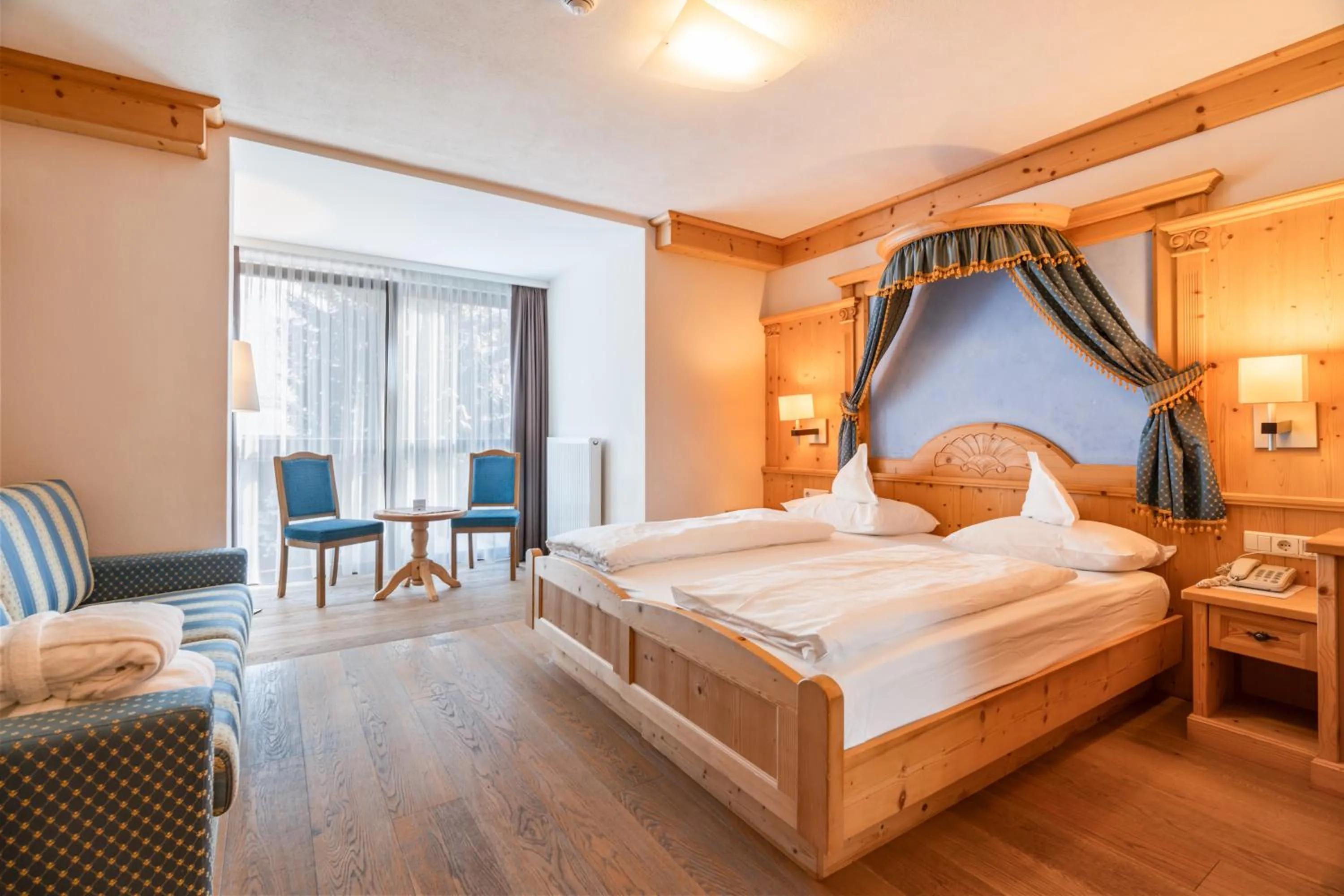 Bed in Sporthotel Panorama