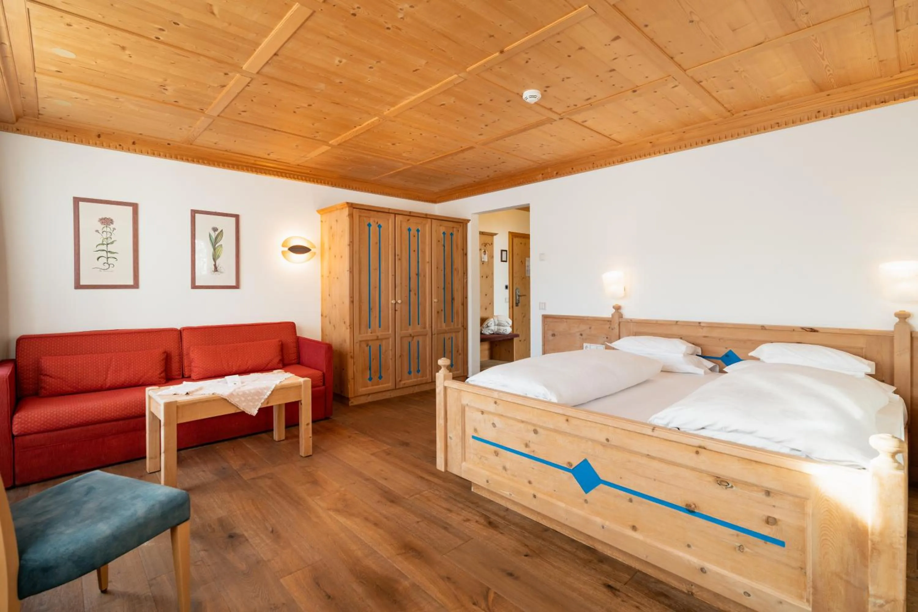 Bed in Sporthotel Panorama