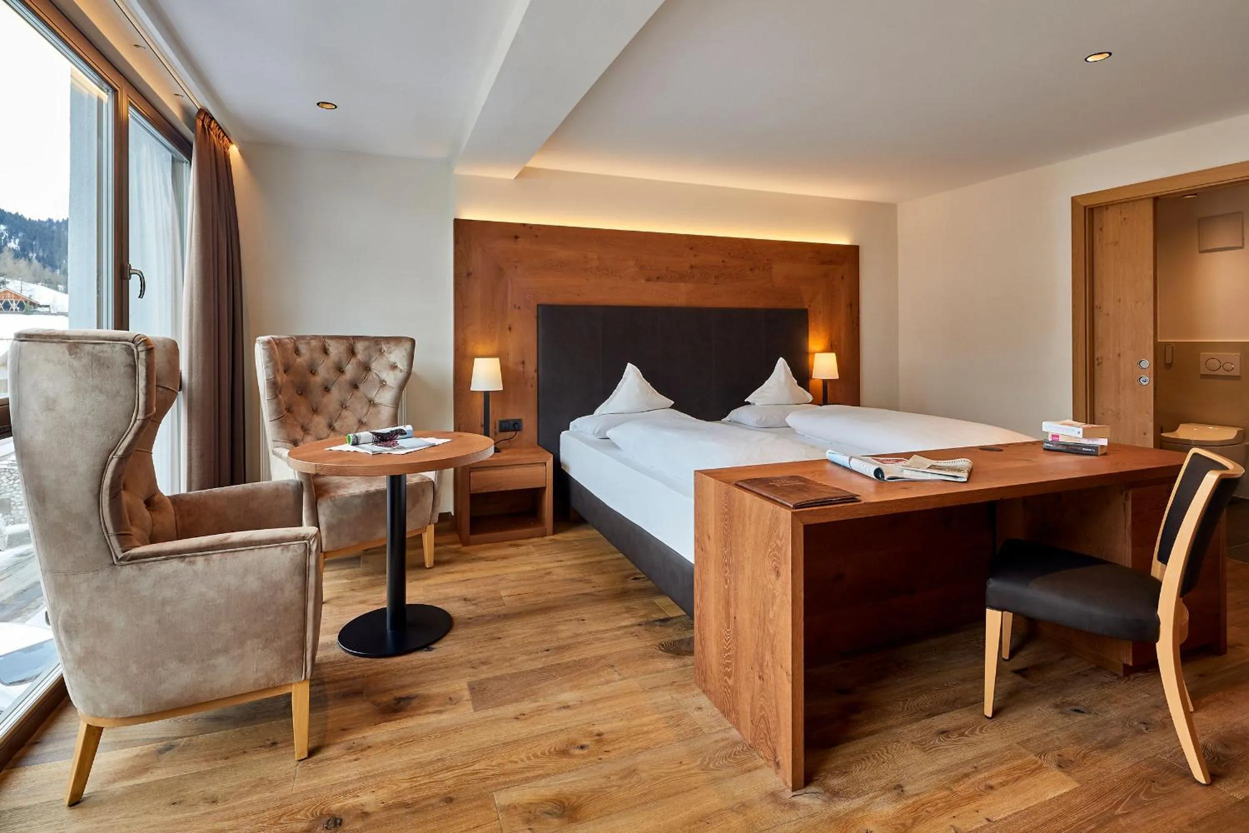 Bed in Sporthotel Panorama