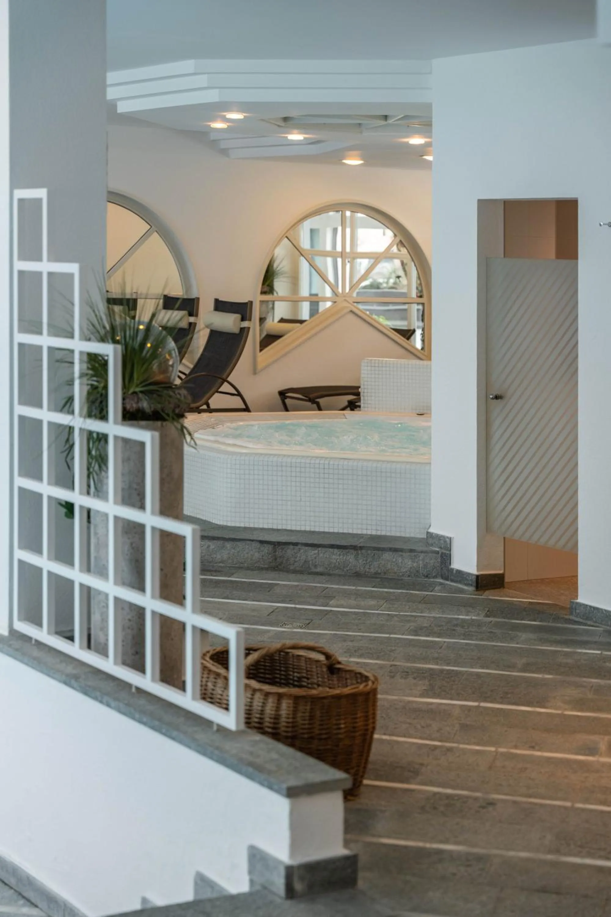 Hot Tub in Ferien & Wellnesshotel Windschar