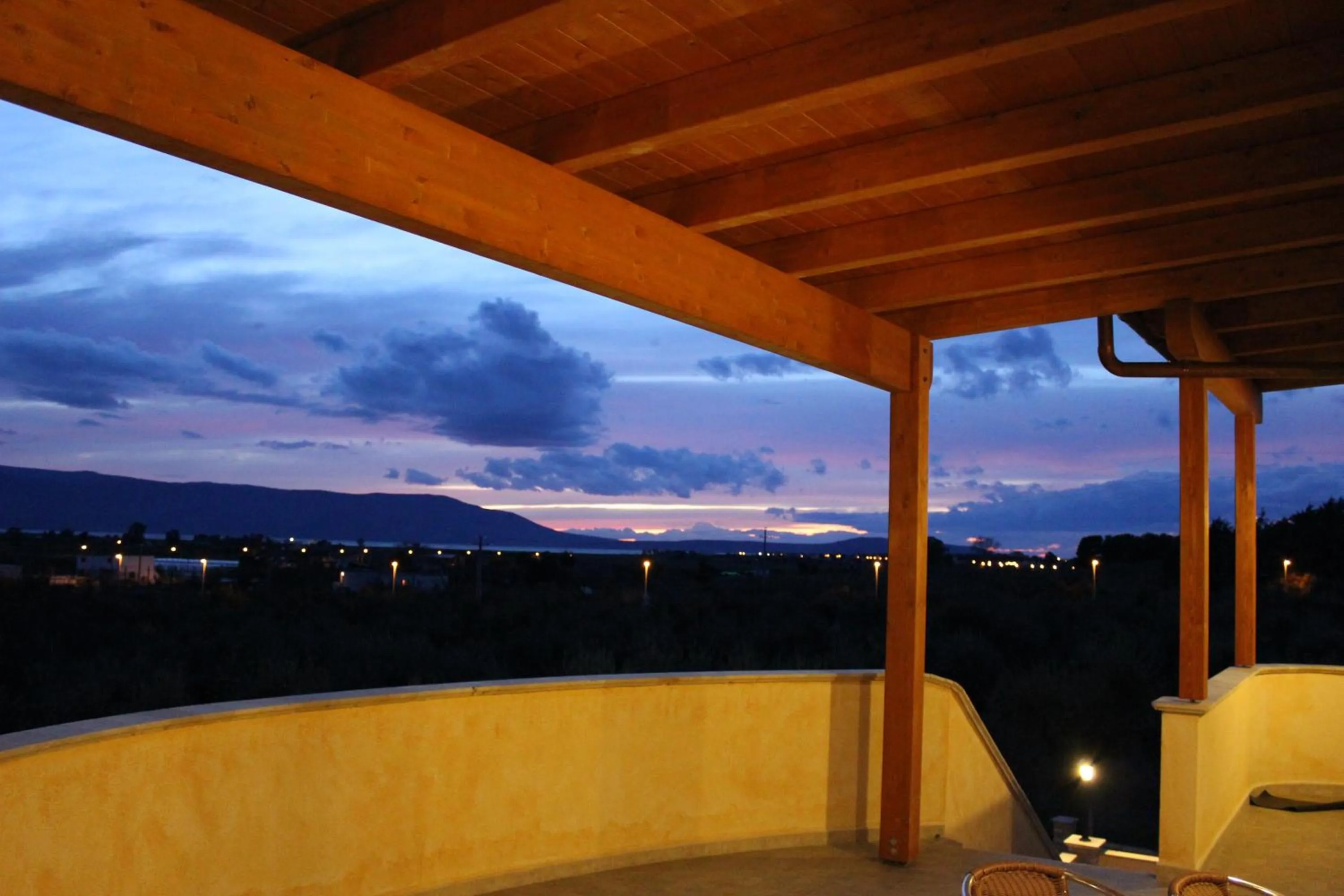 Sunset in Albergo Il Giardino