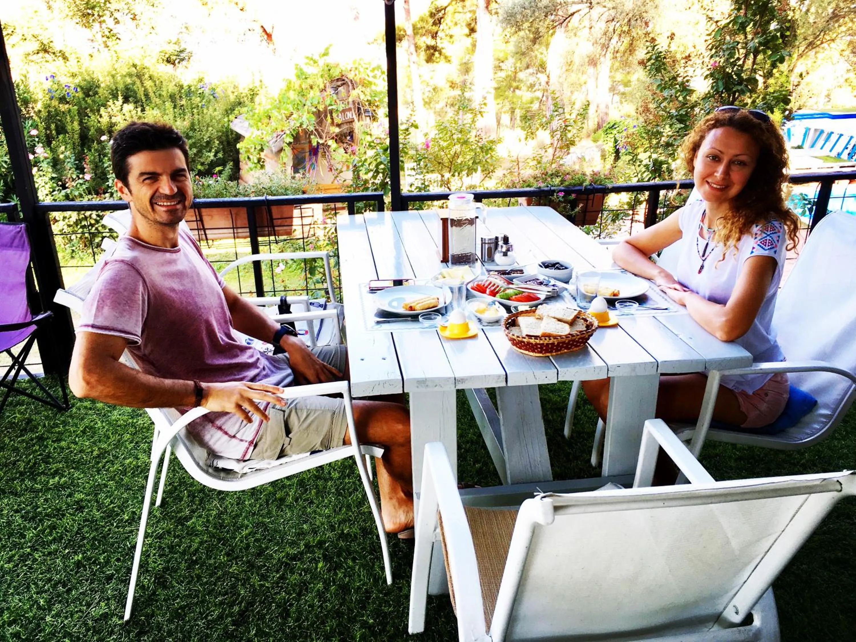 Breakfast in HavaSuPark Bungalows