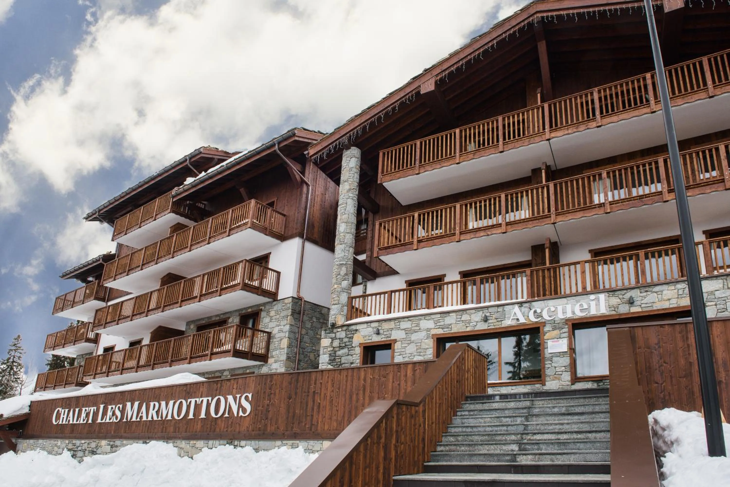 Property building in CGH Résidences & Spas Chalet Les Marmottons