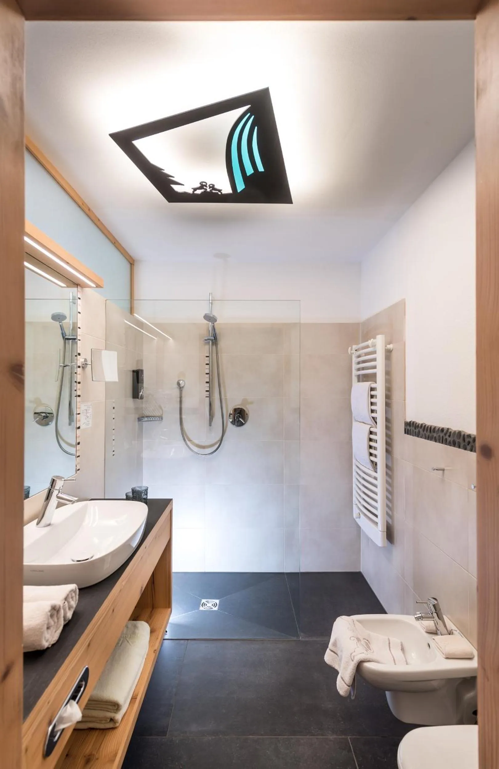 Bathroom in ABINEA Dolomiti Romantic SPA