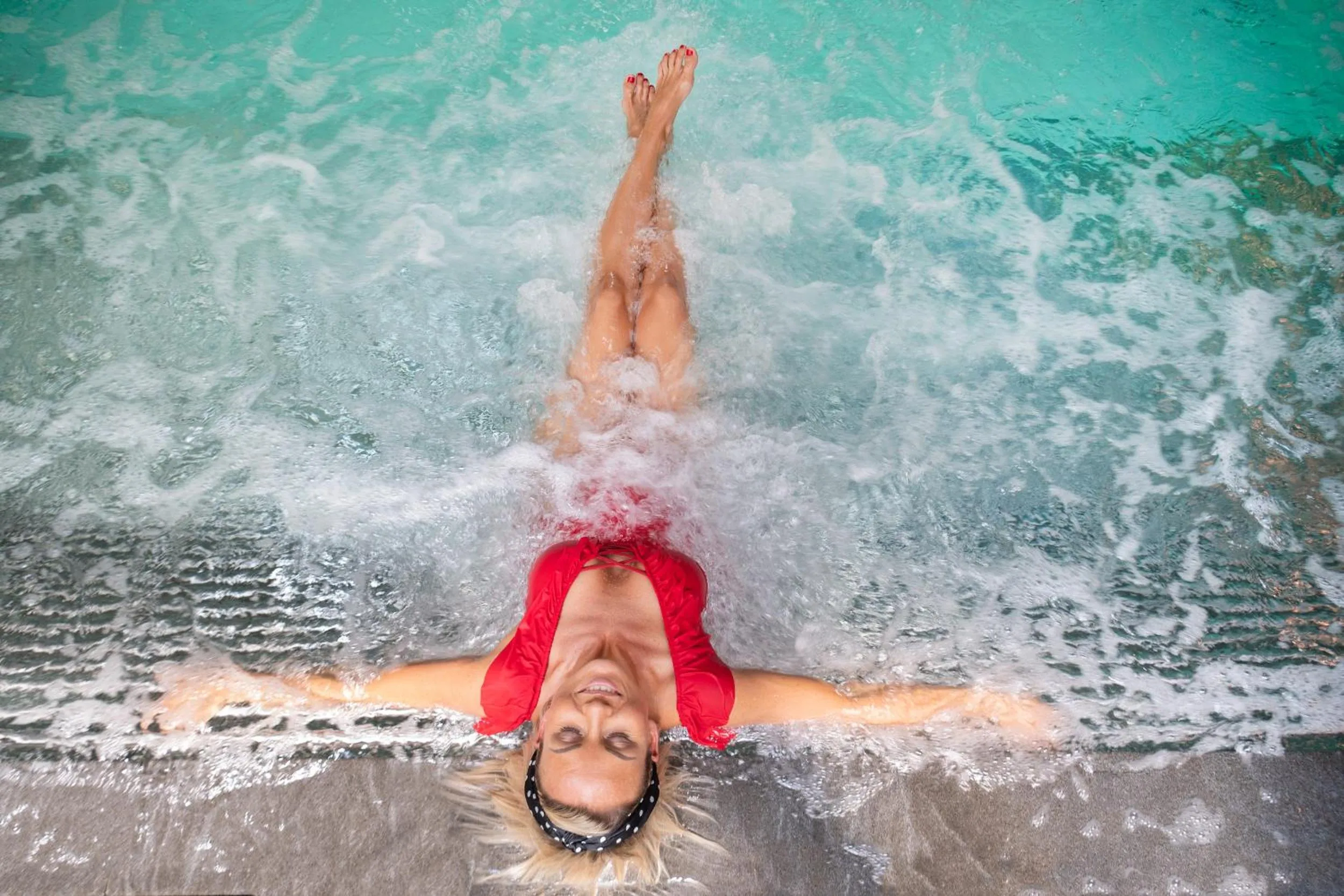 Swimming pool in ABINEA Dolomiti Romantic SPA