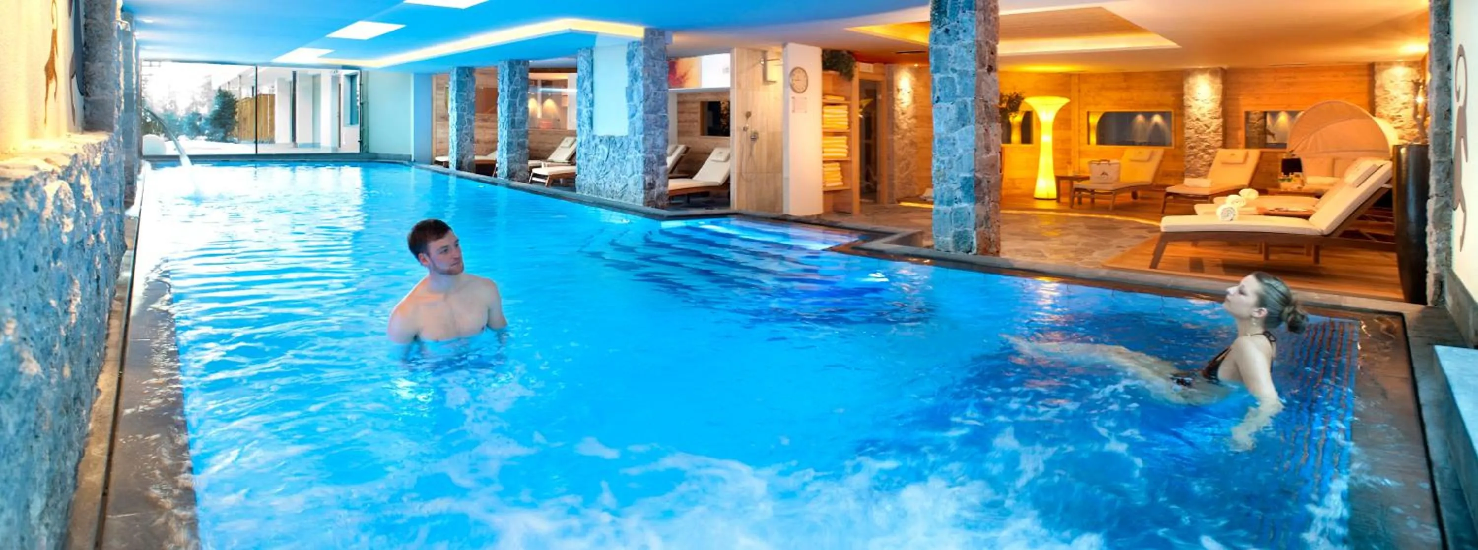 Swimming pool in ABINEA Dolomiti Romantic SPA