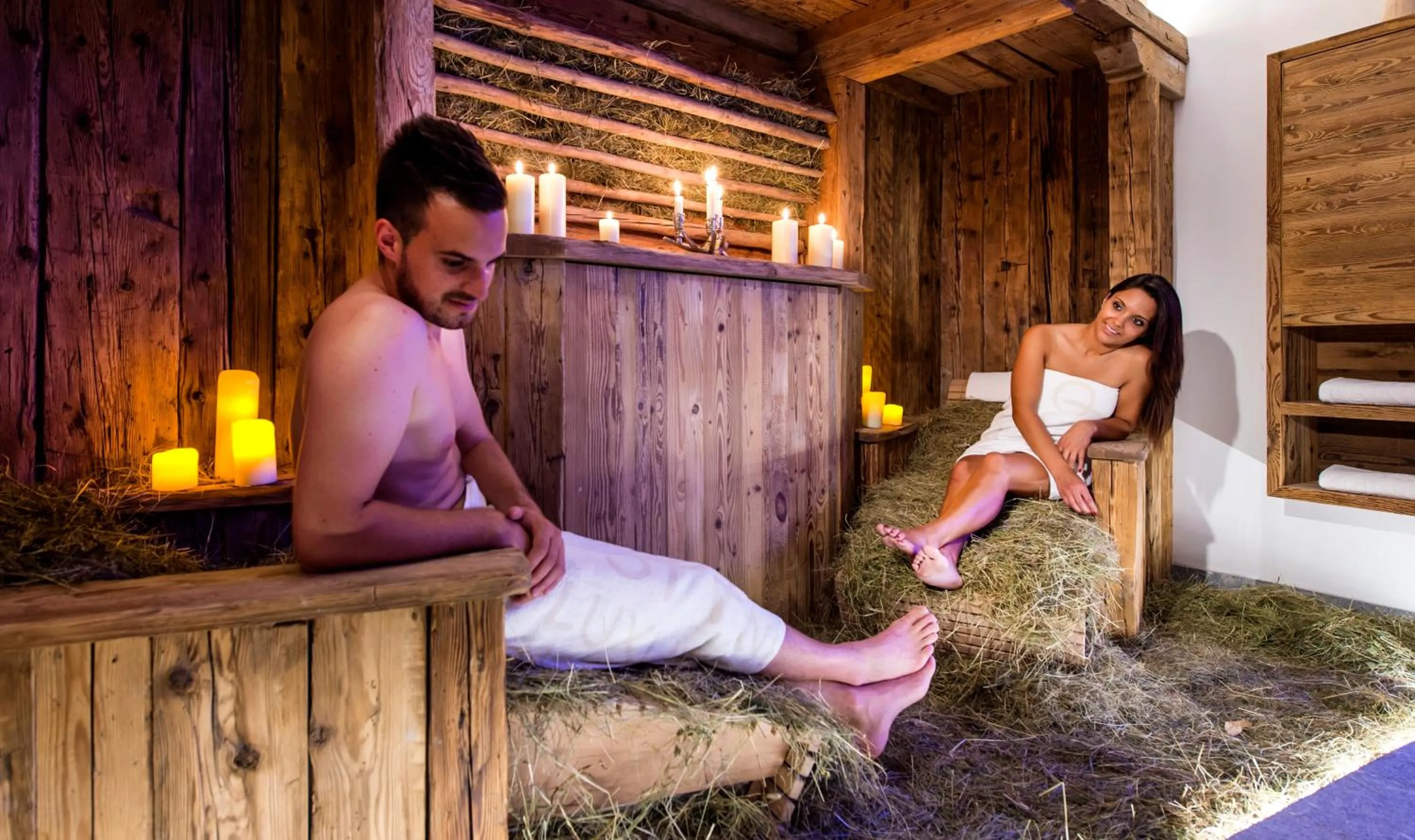 Spa and wellness centre/facilities in ABINEA Dolomiti Romantic SPA