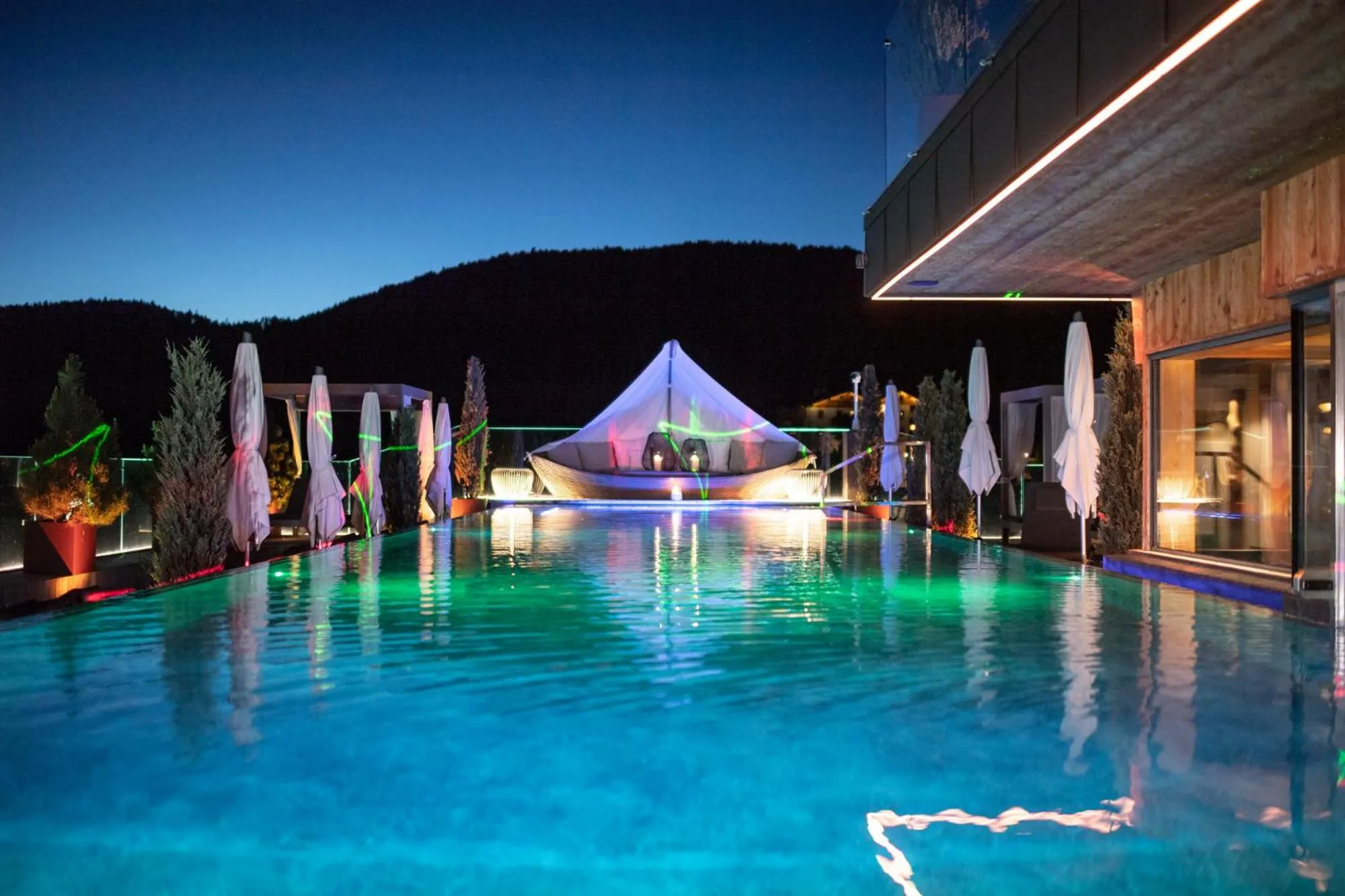 Swimming pool in ABINEA Dolomiti Romantic SPA