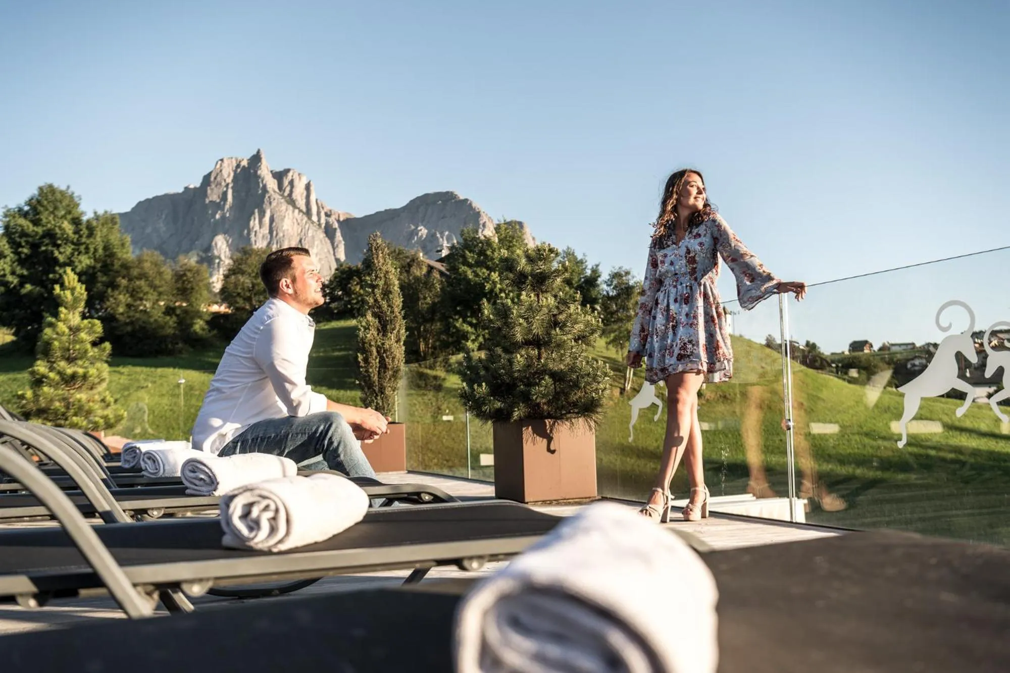 Swimming pool in ABINEA Dolomiti Romantic SPA