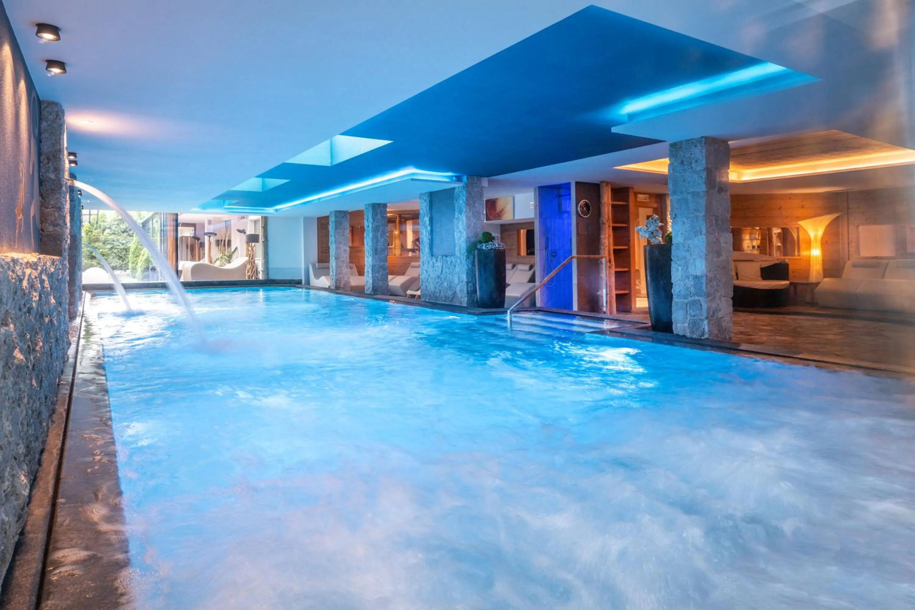 Pool view in ABINEA Dolomiti Romantic SPA