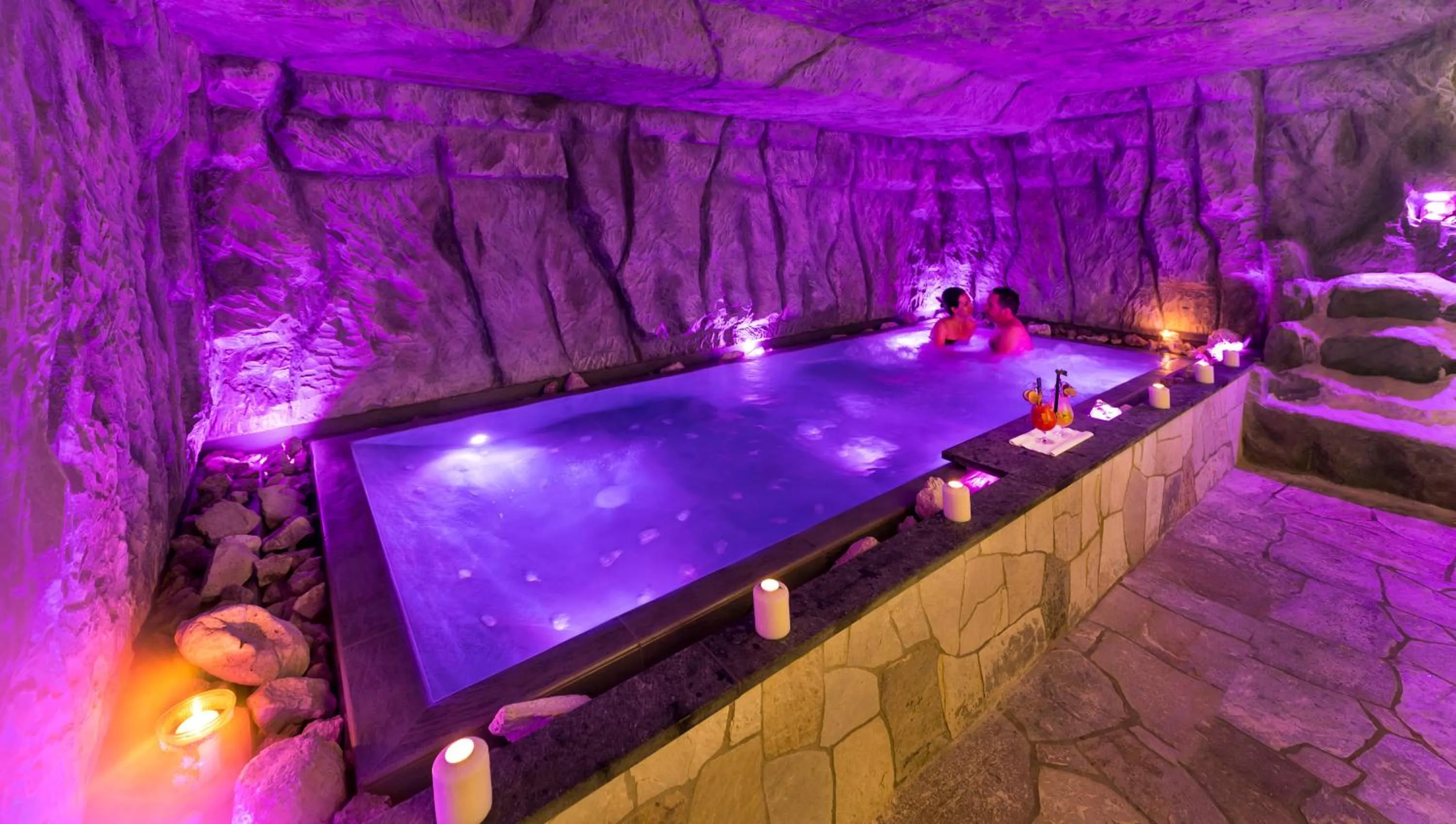 Spa and wellness centre/facilities in ABINEA Dolomiti Romantic SPA