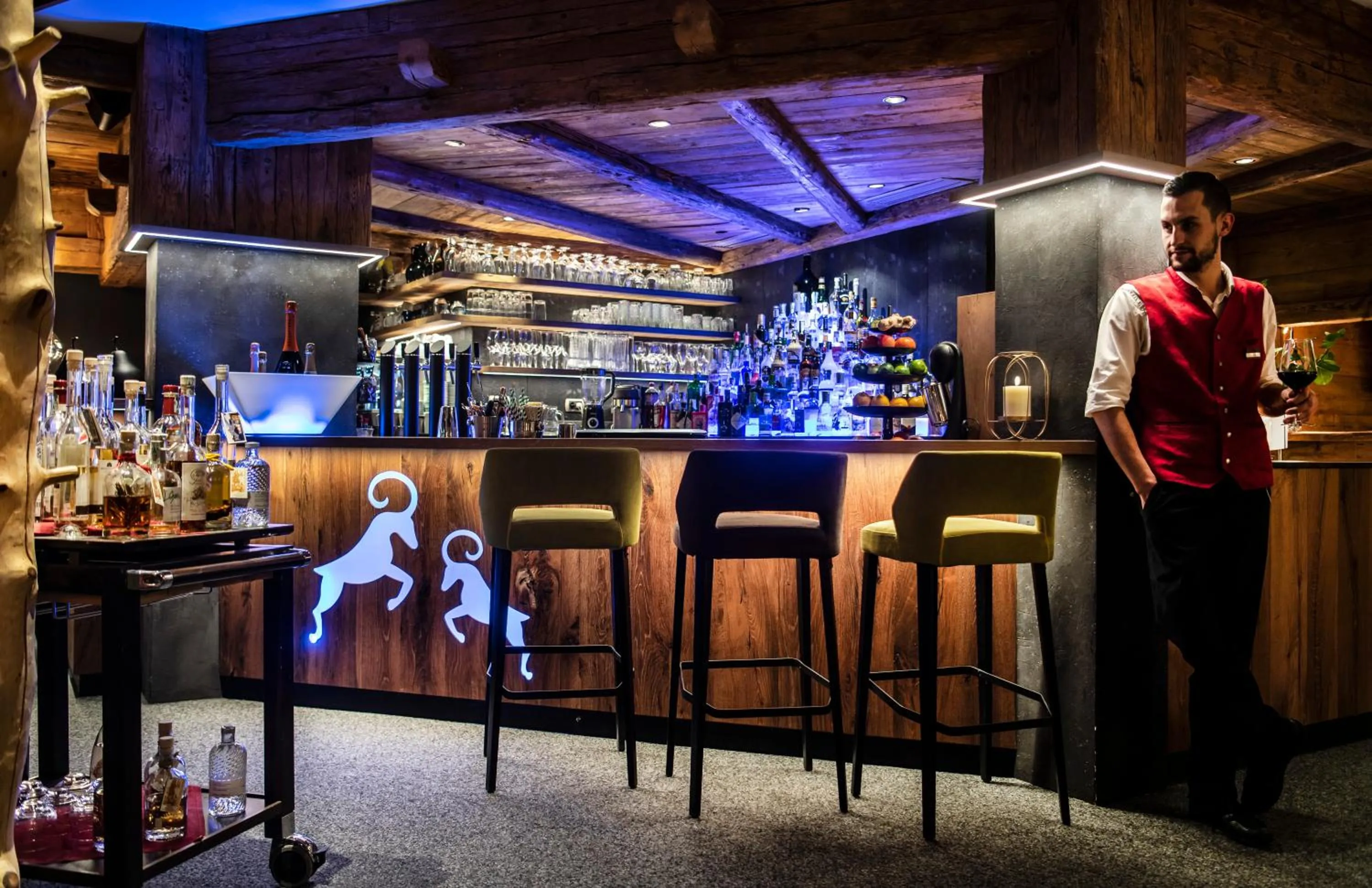 Lounge or bar in ABINEA Dolomiti Romantic SPA