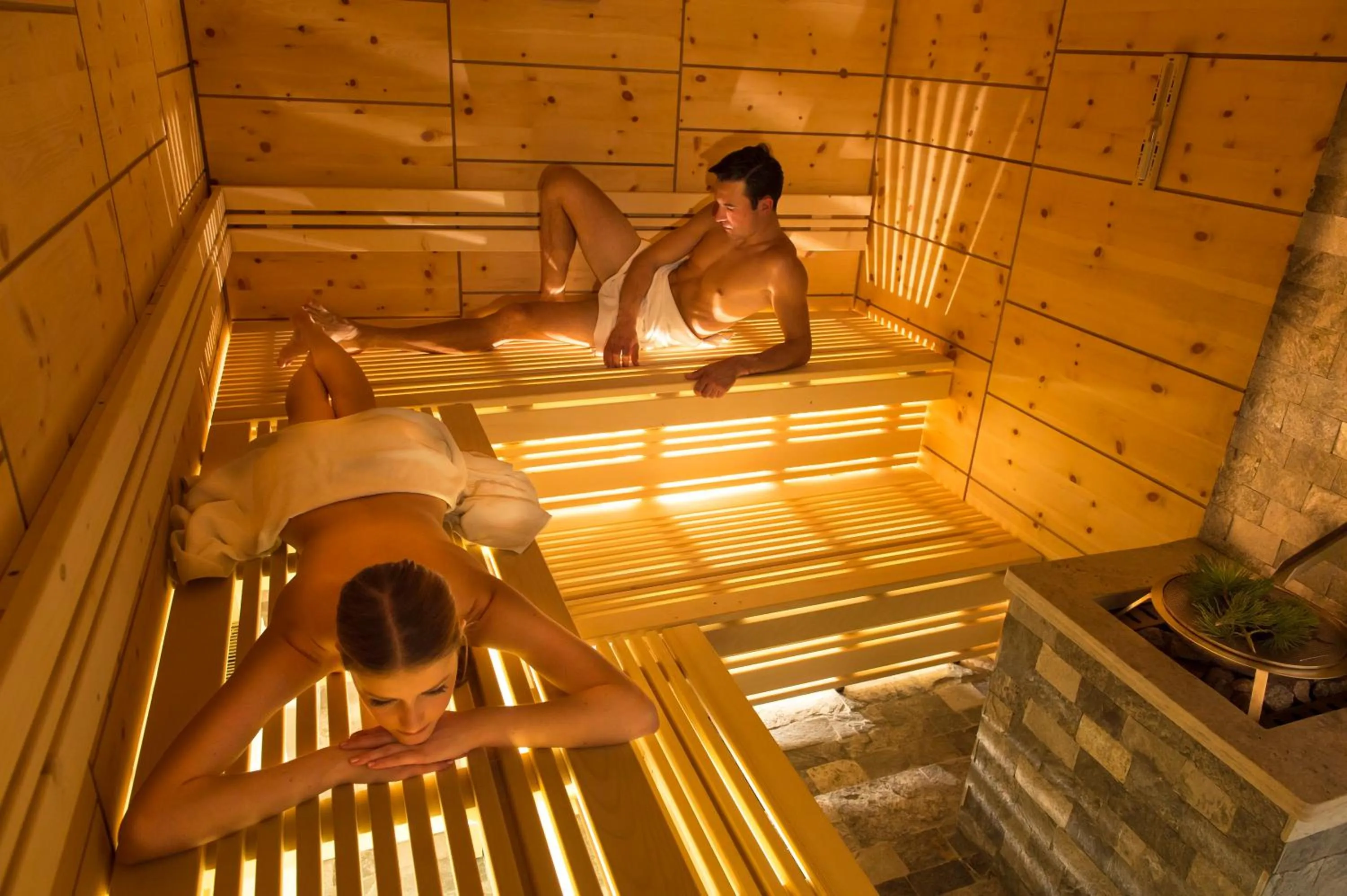 Spa and wellness centre/facilities in ABINEA Dolomiti Romantic SPA