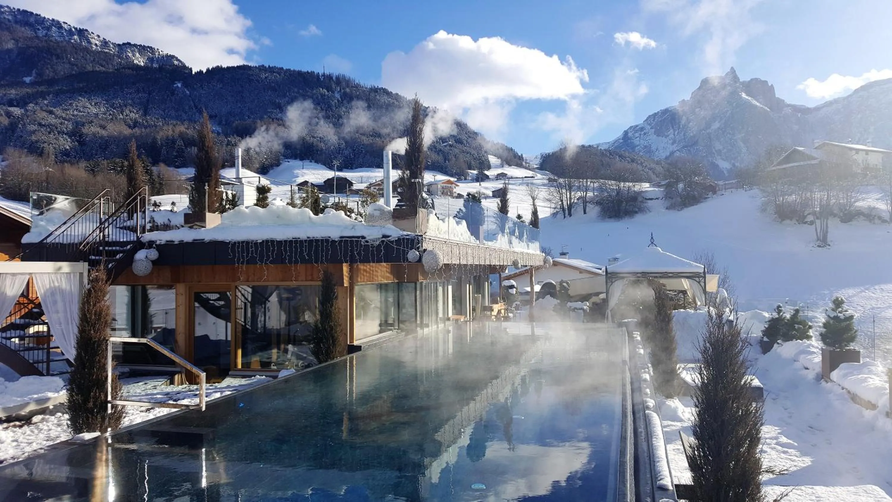 Swimming pool in ABINEA Dolomiti Romantic SPA