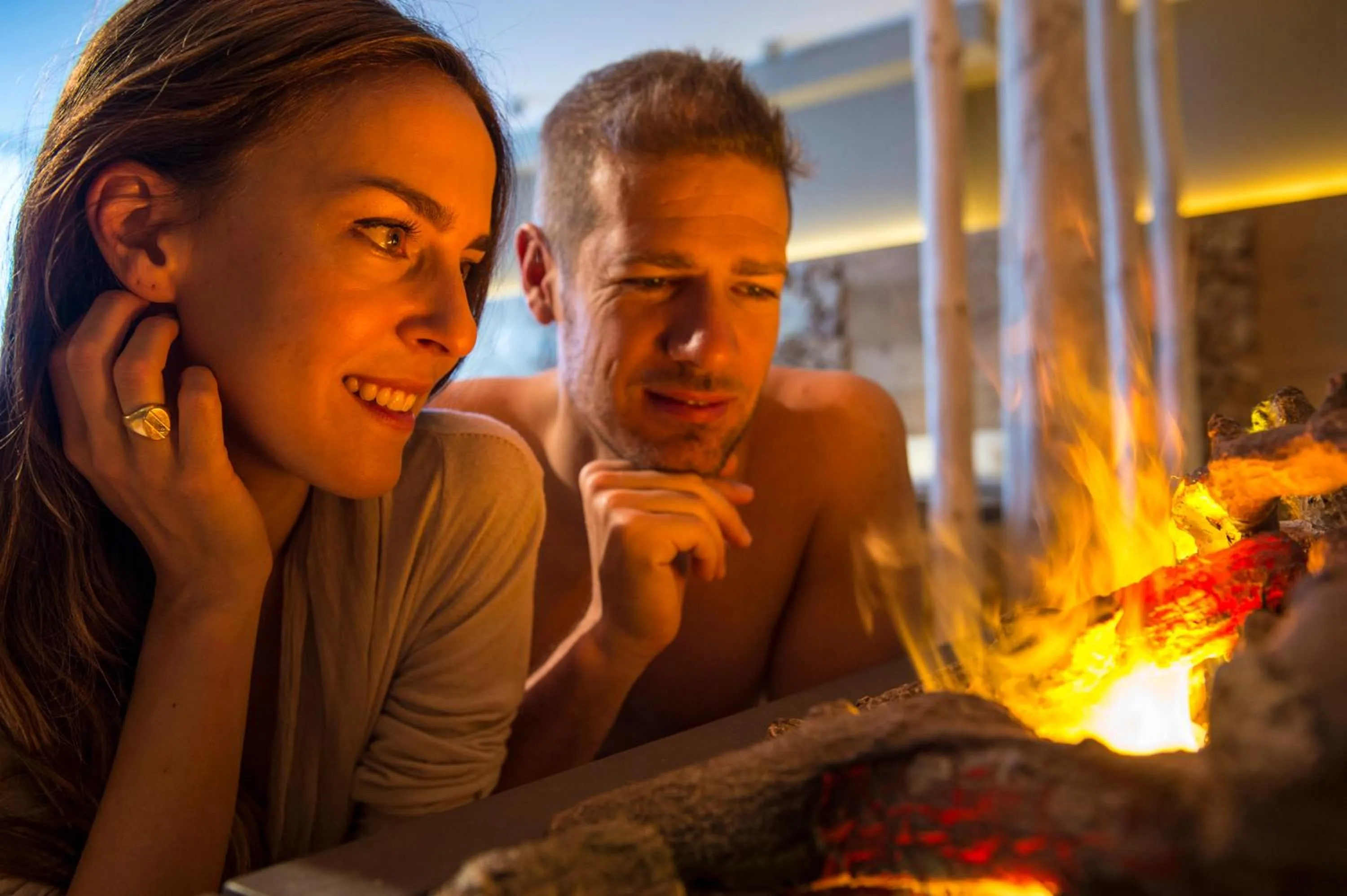 Spa and wellness centre/facilities in ABINEA Dolomiti Romantic SPA