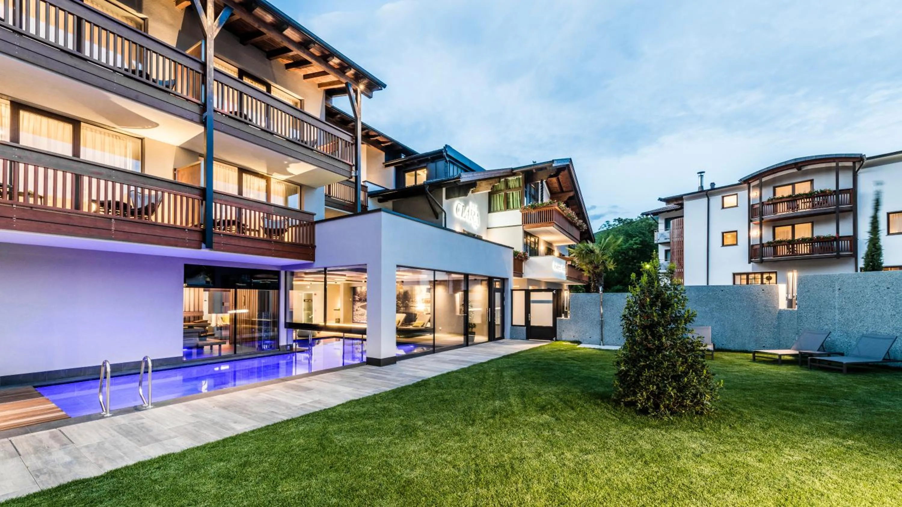 Garden in Hotel Clara