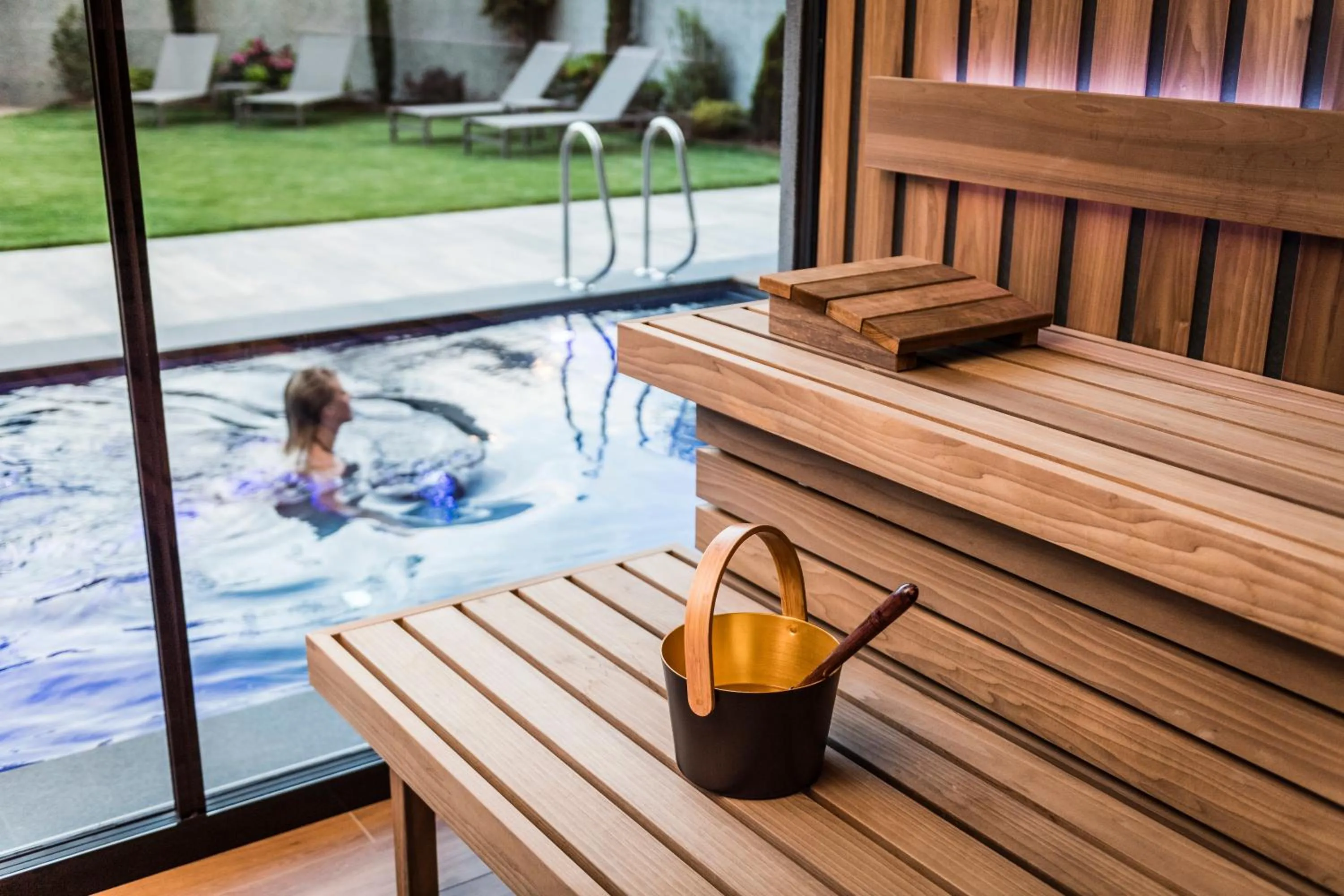 Sauna in Hotel Clara